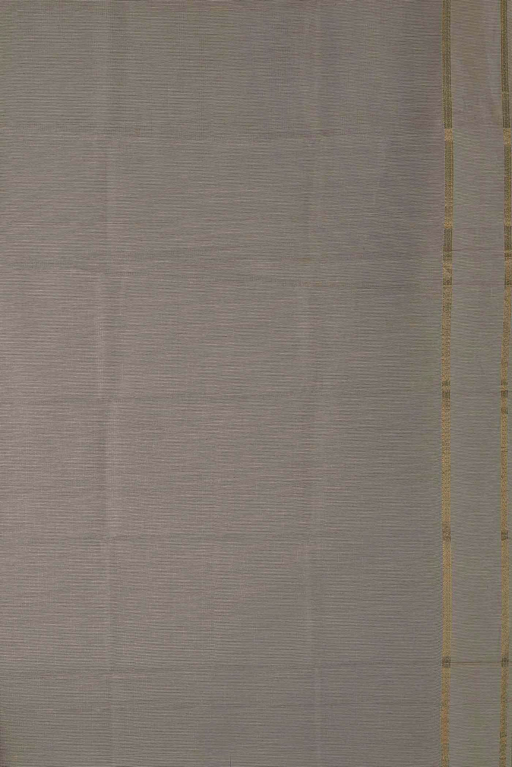 Grey Maheshwari Silk Cotton Saree