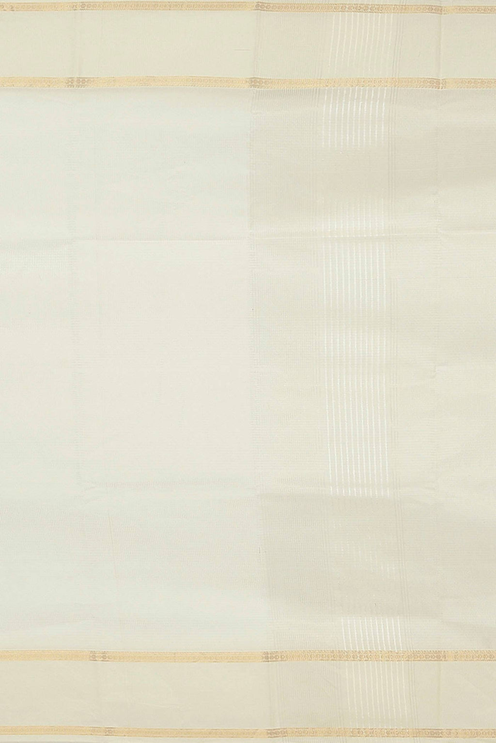 Off White Maheshwari Silk Cotton Saree