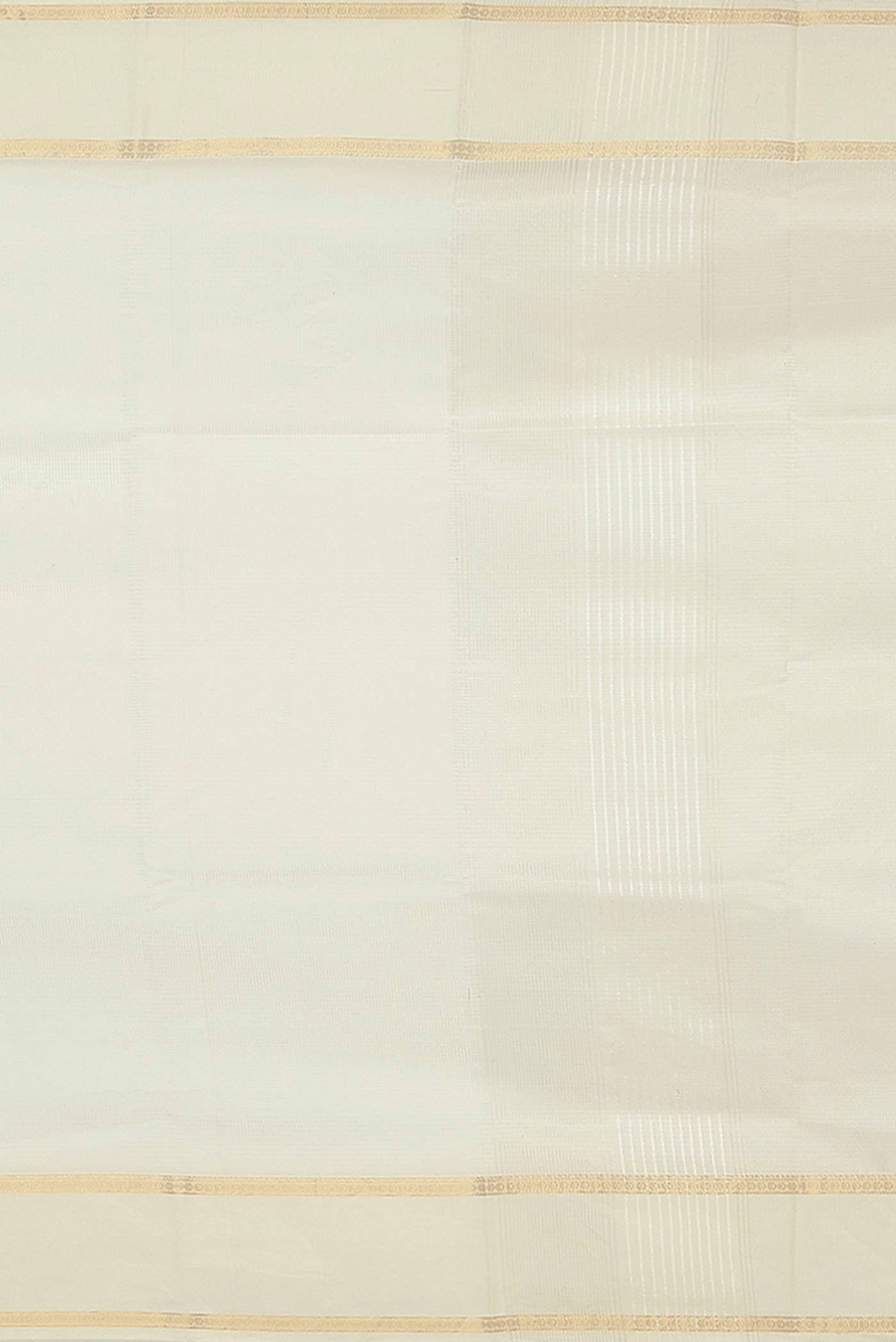 Off White Maheshwari Silk Cotton Saree