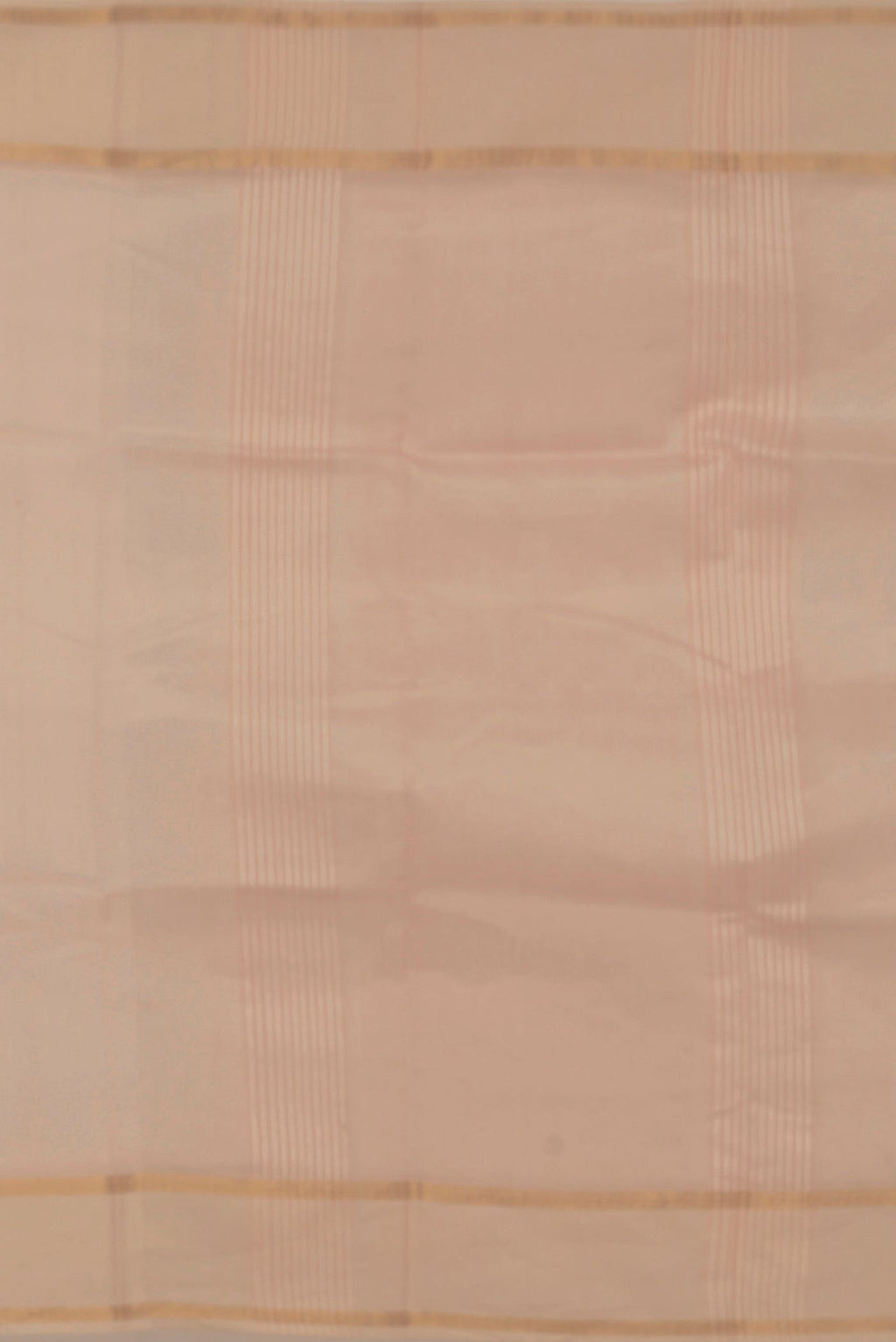 Peach Maheshwari Silk Cotton Saree