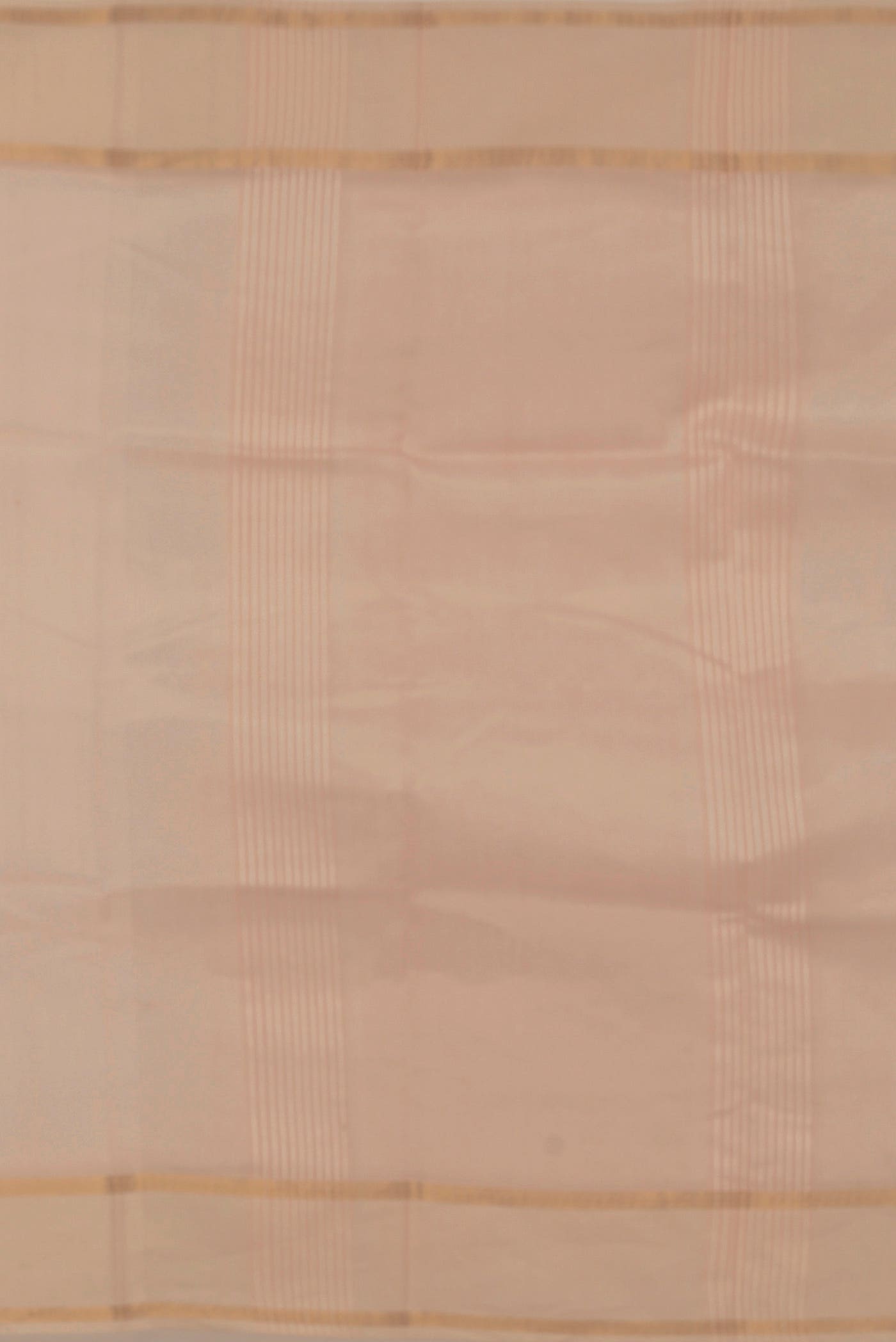 Peach Maheshwari Silk Cotton Saree