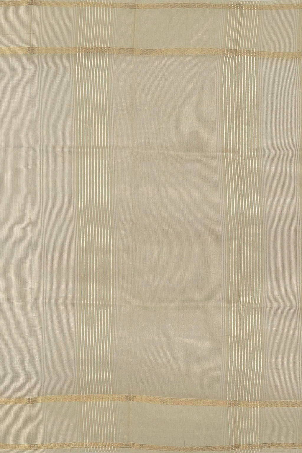 Beige Maheshwari Silk Cotton Saree