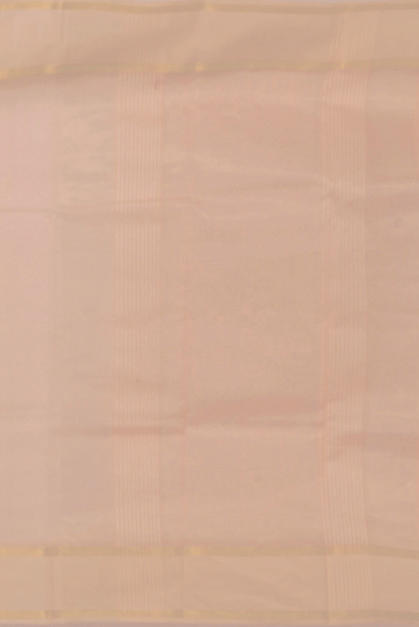 Peach Maheshwari Silk Cotton Saree