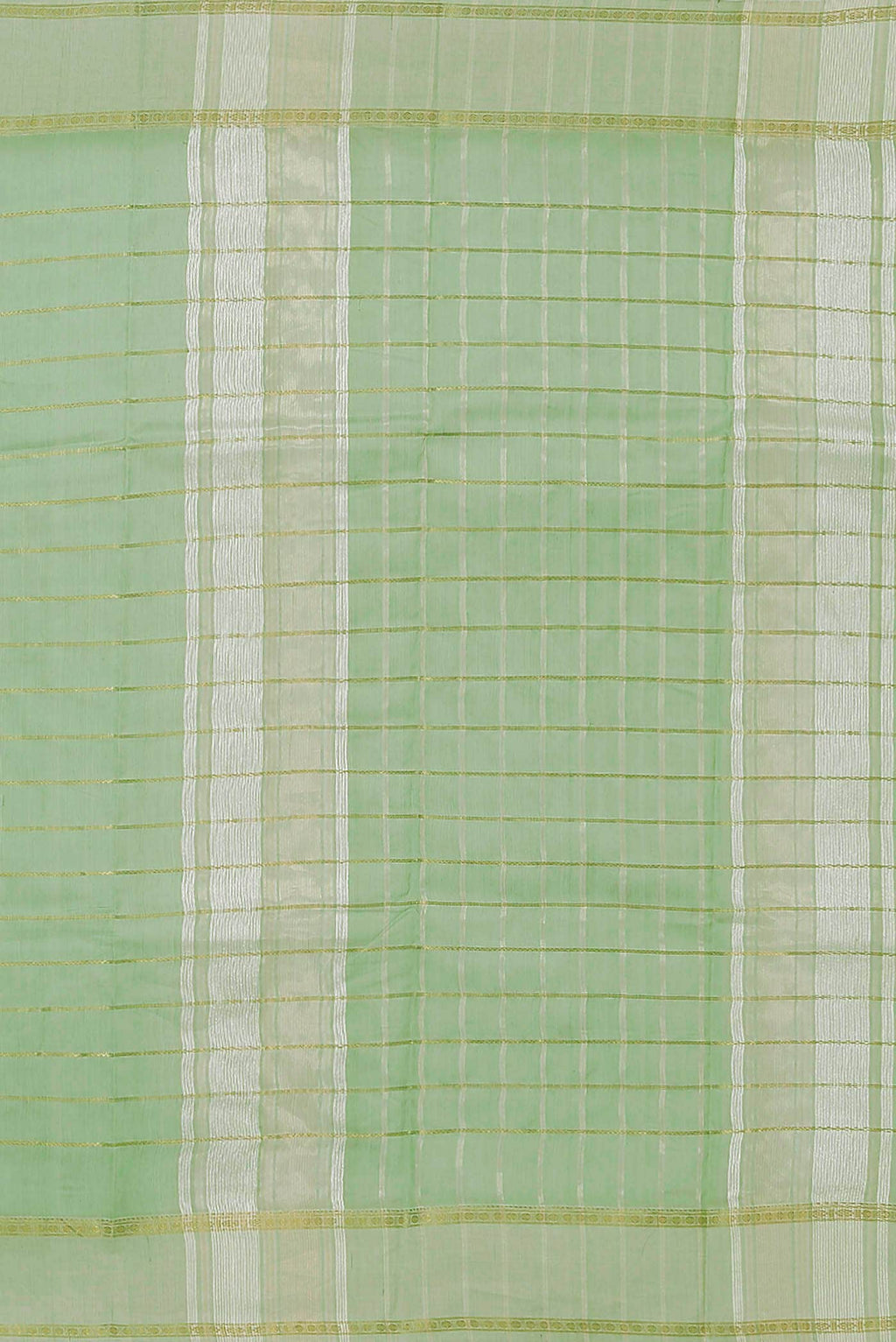 Pista Green Maheshwari Silk Cotton Saree