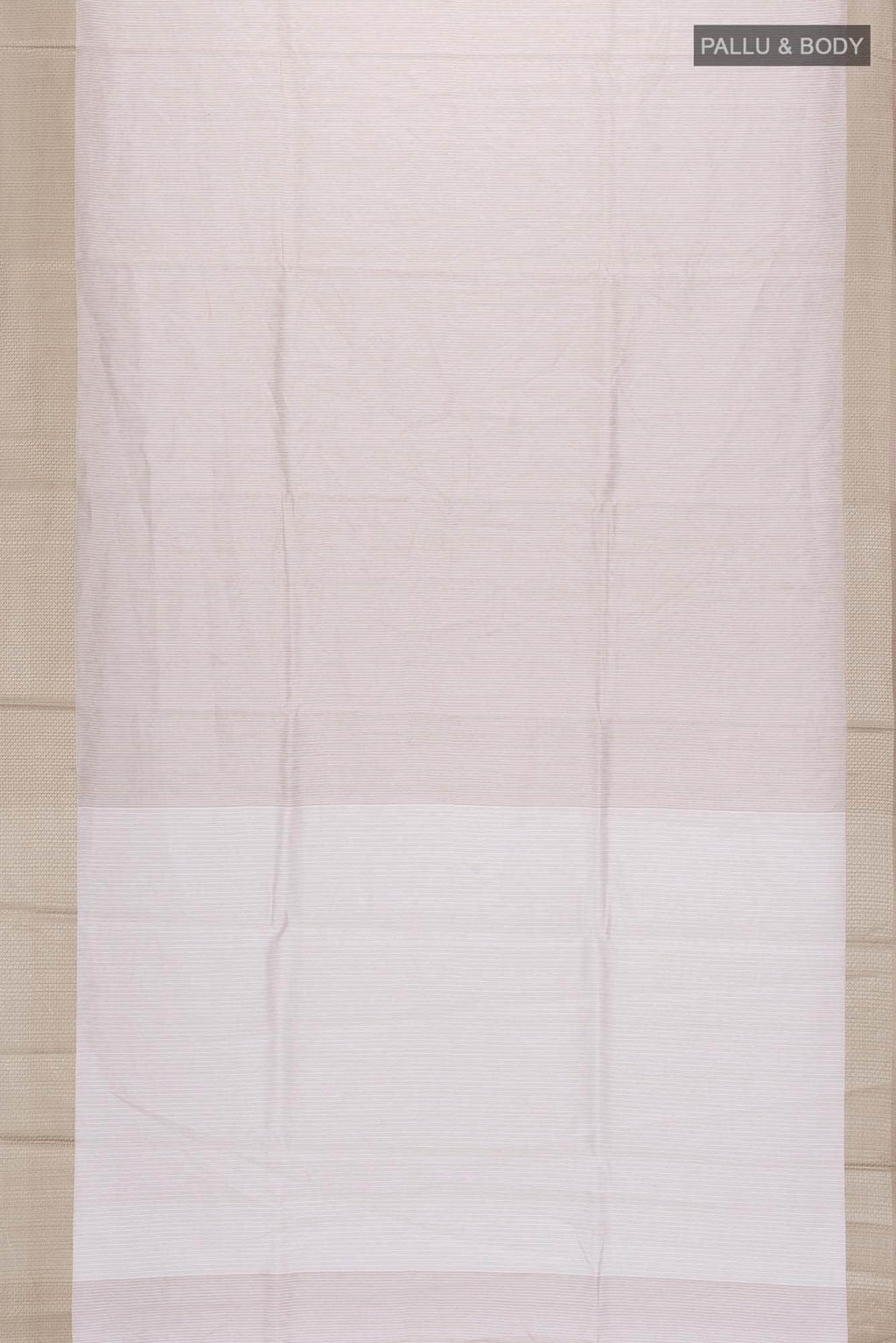 Beige Maheshwari Silk Cotton Saree
