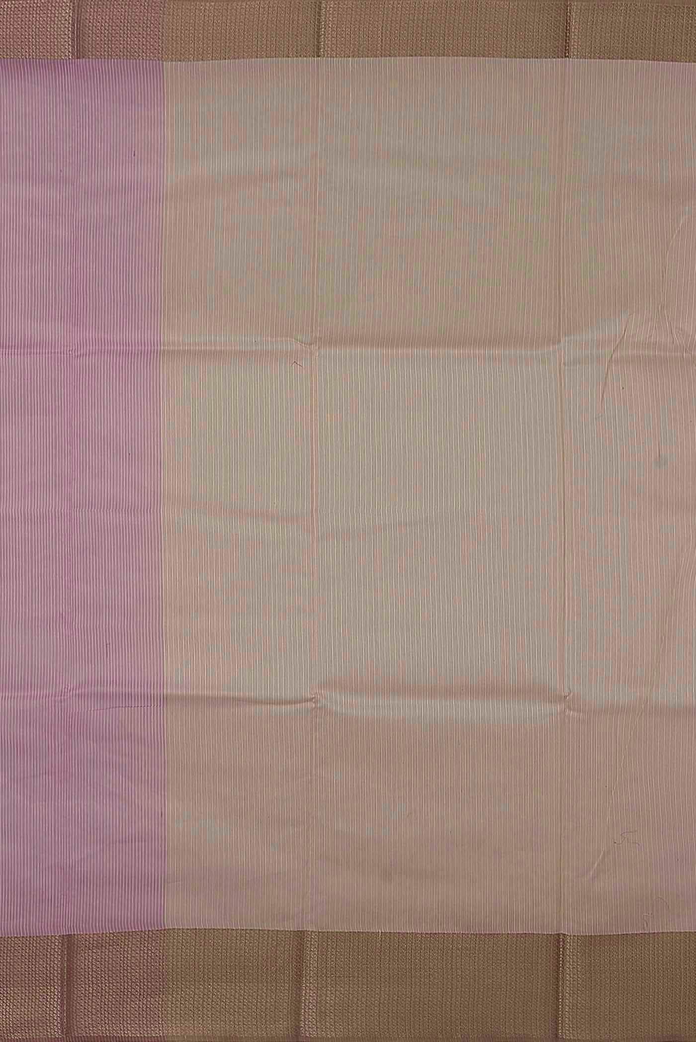 Rose pink Maheshwari Silk Cotton Saree
