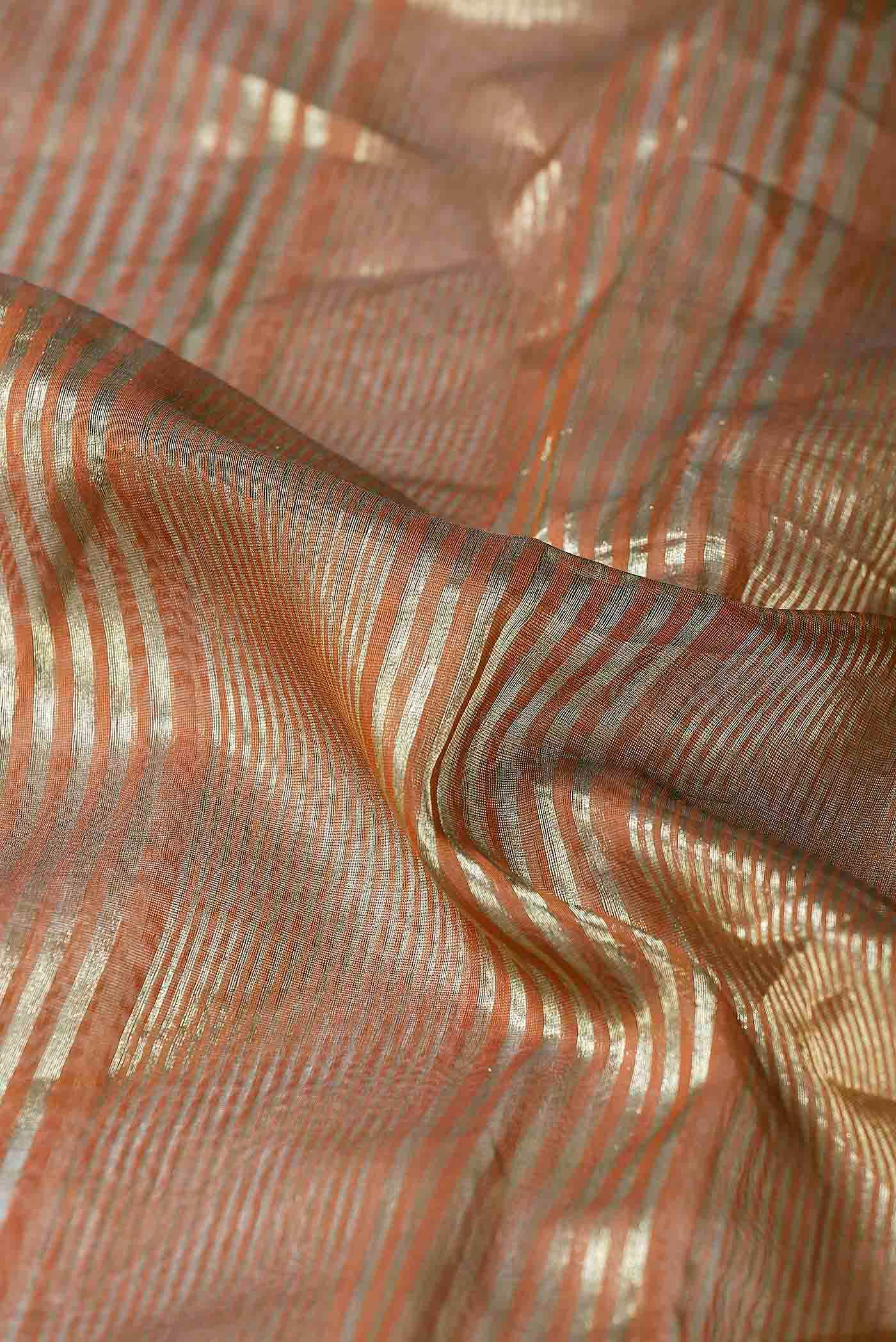 Maroon Maheshwari Silk Cotton Saree