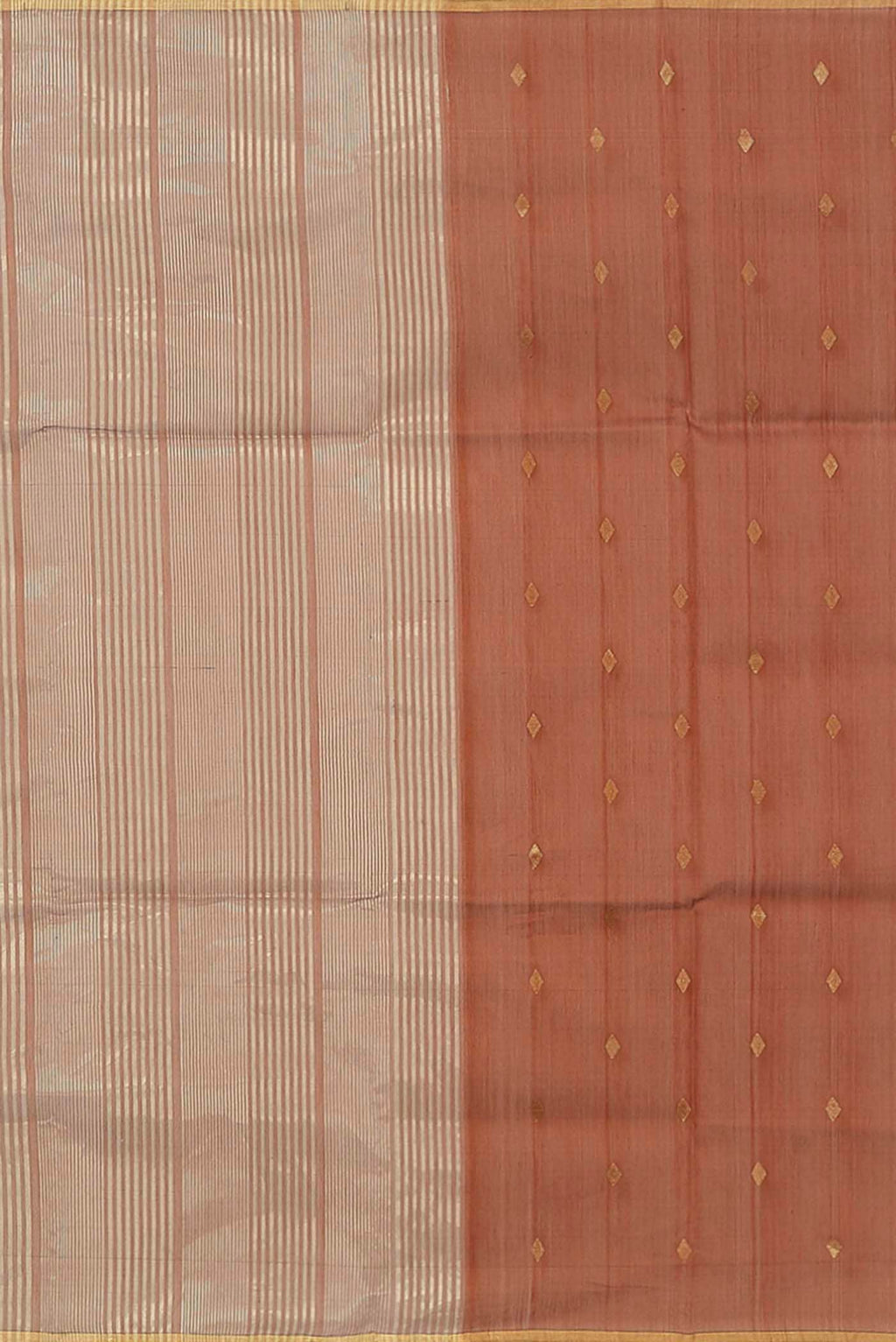 Maroon Maheshwari Silk Cotton Saree