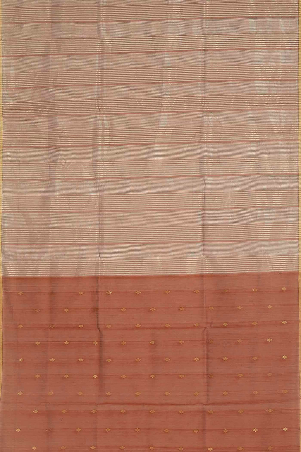 Maroon Maheshwari Silk Cotton Saree