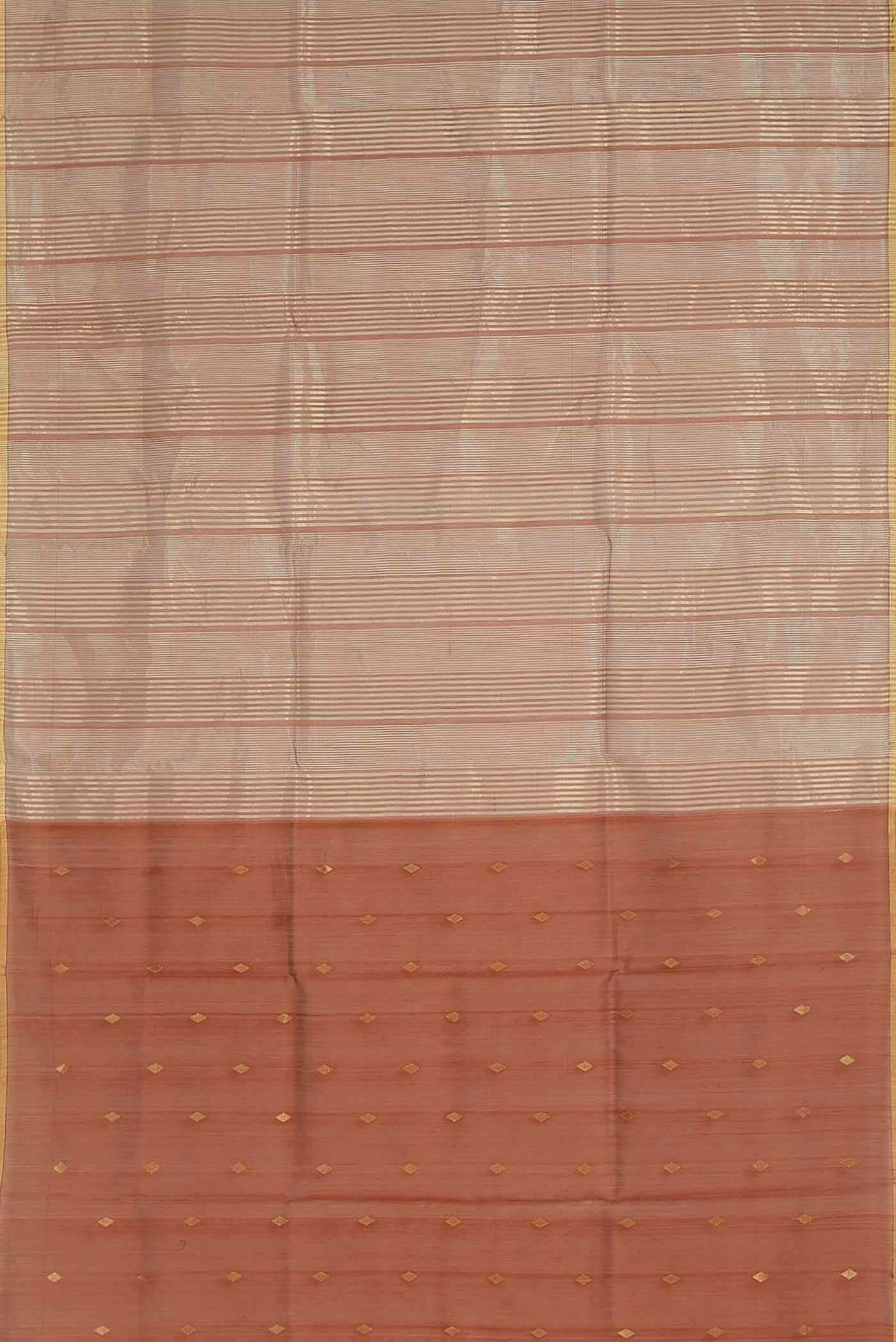 Maroon Maheshwari Silk Cotton Saree