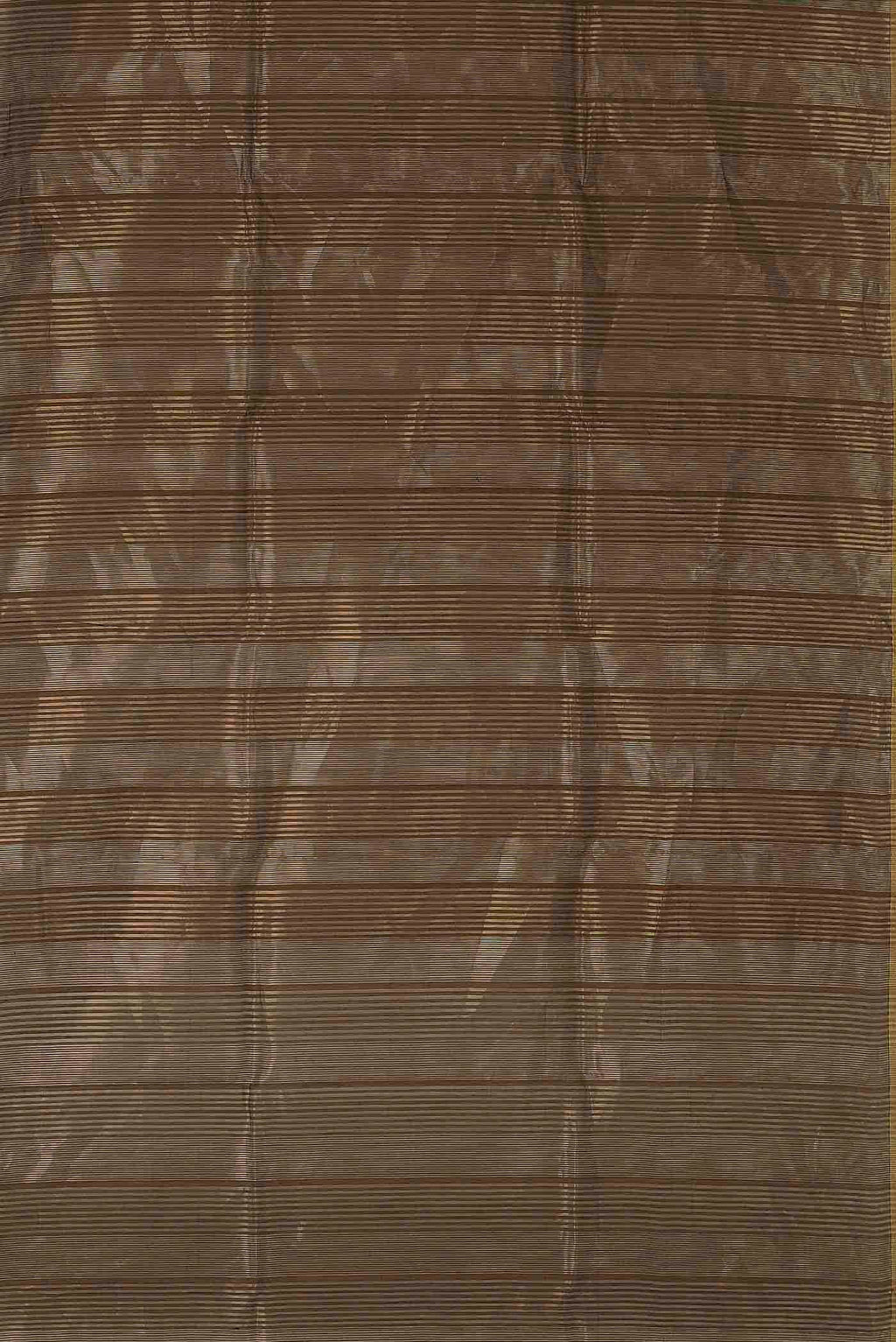 Brown Maheshwari Silk Cotton Saree