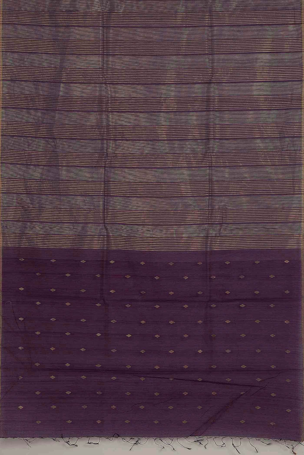 Violet Maheshwari Silk Cotton Saree