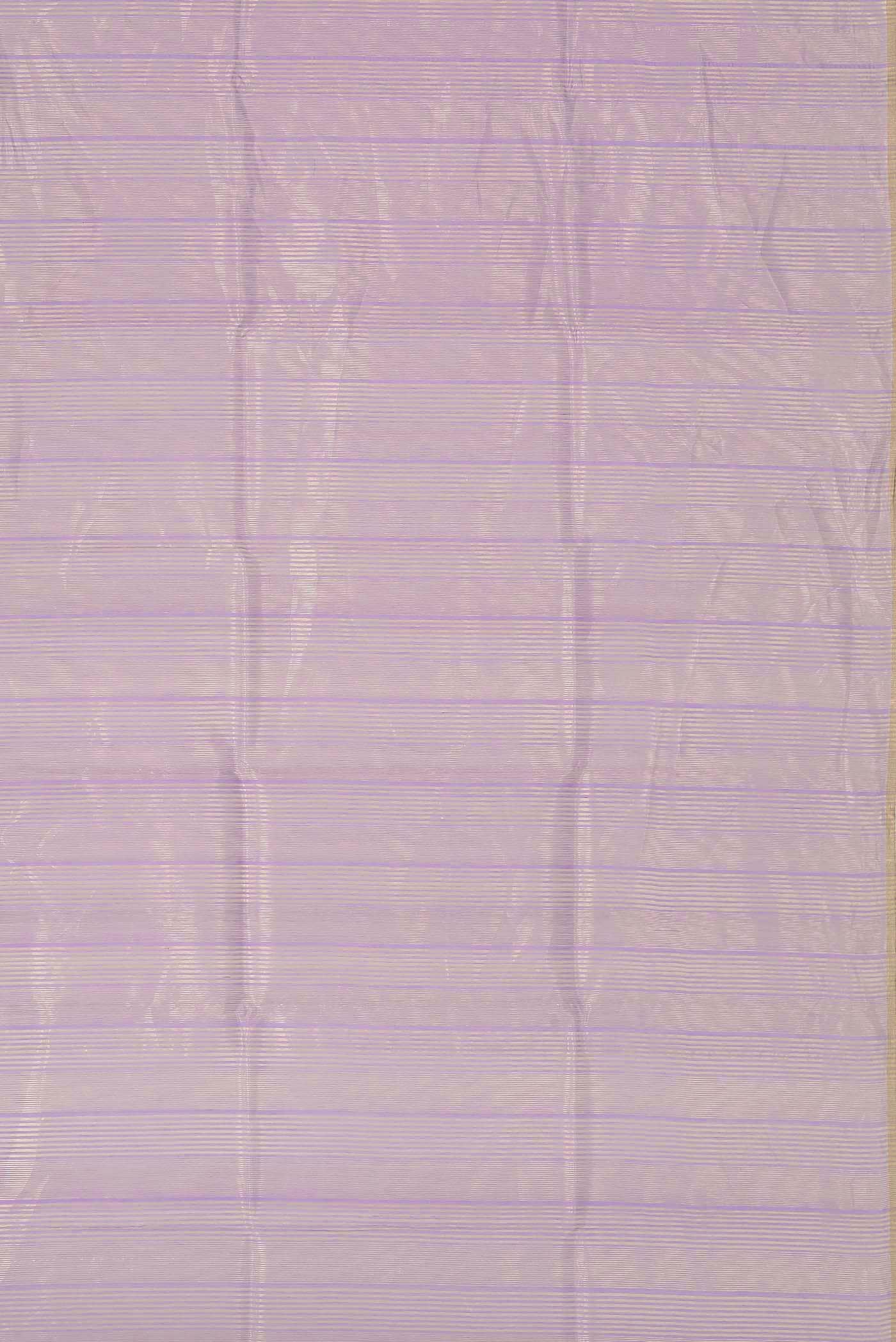 Lavender Maheshwari Silk Cotton Saree