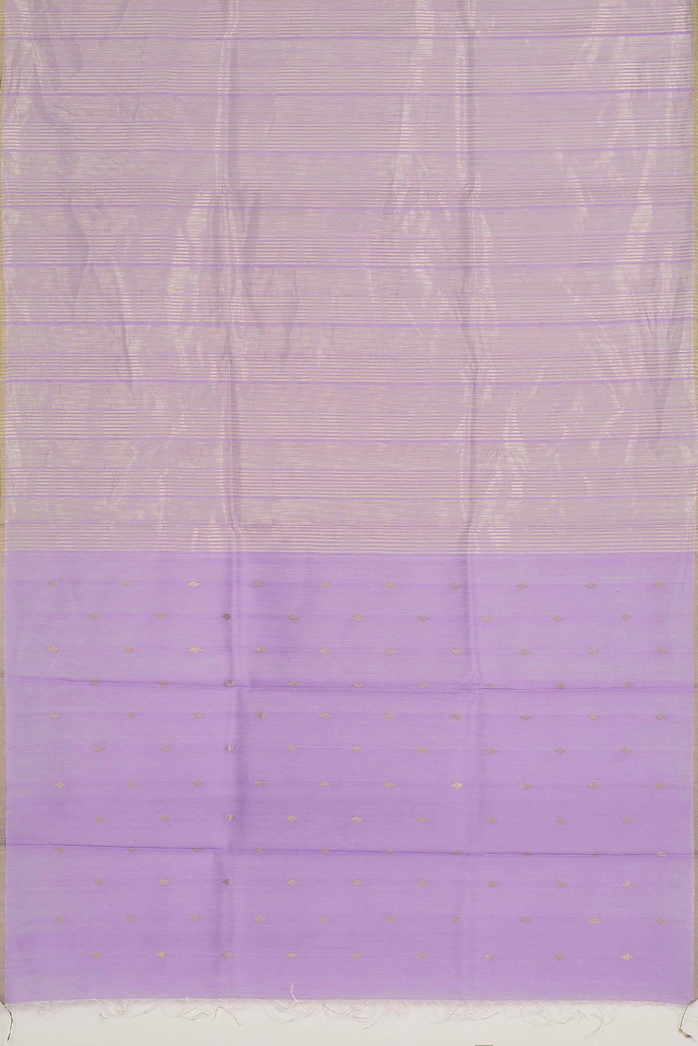 Lavender Maheshwari Silk Cotton Saree