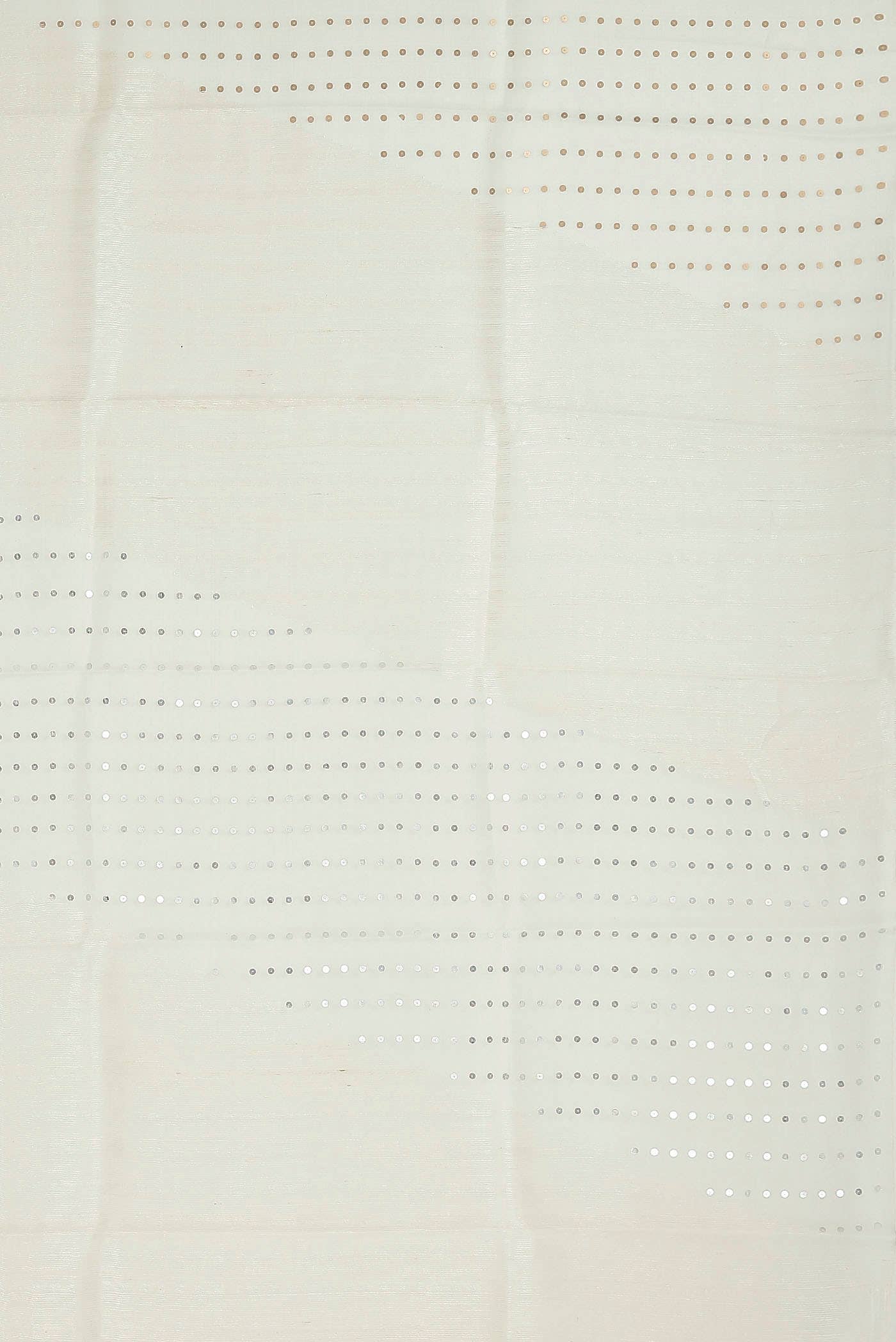 White Bhagalpuri Tussar Silk Saree