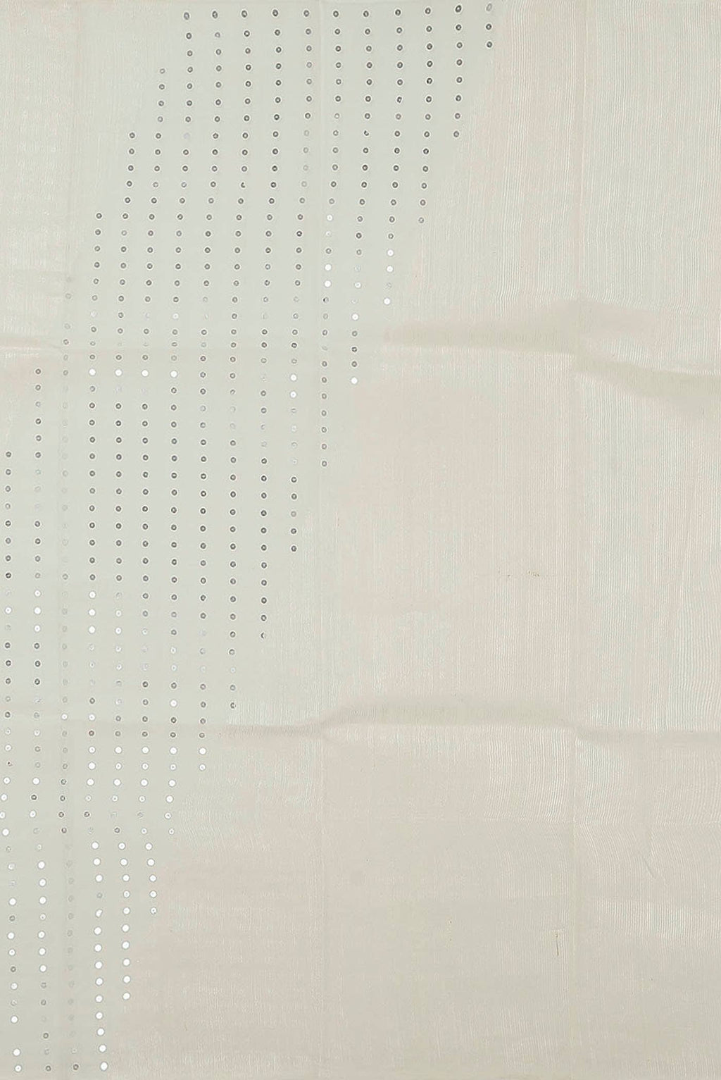 White Bhagalpuri Tussar Silk Saree