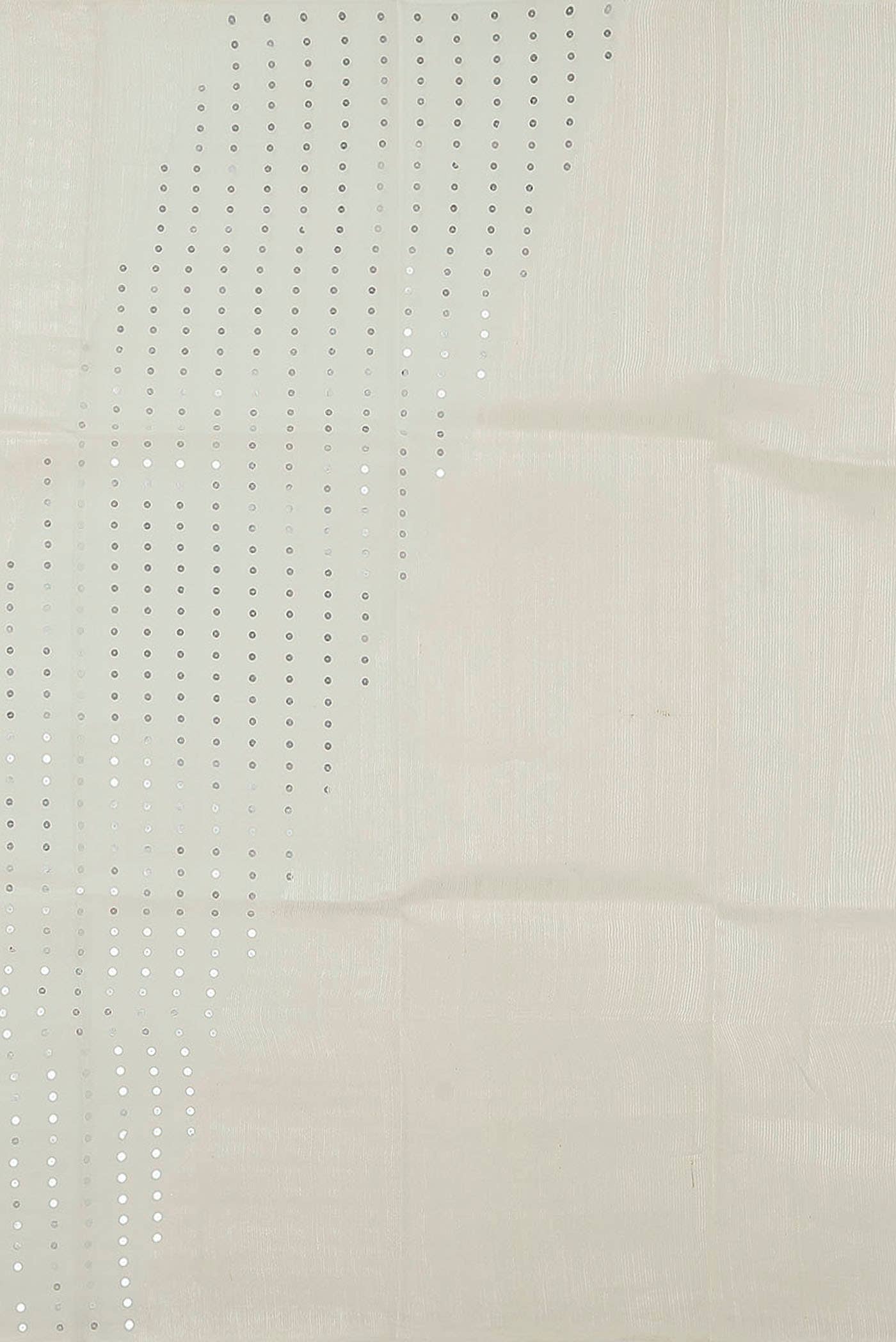 White Bhagalpuri Tussar Silk Saree
