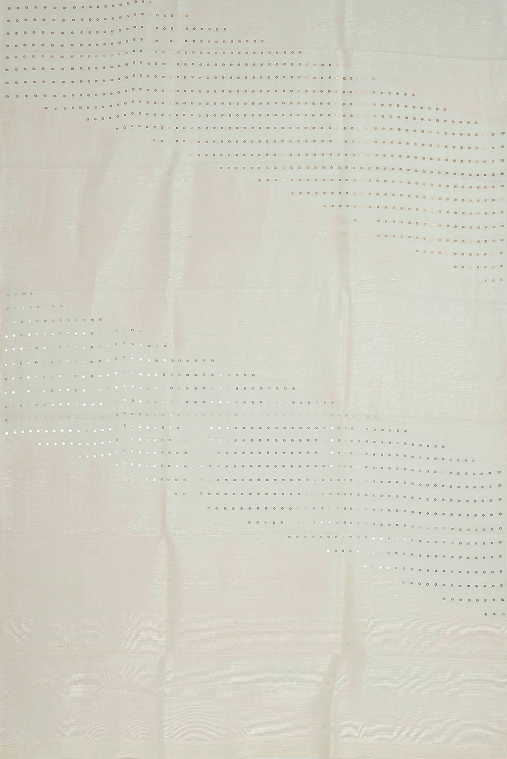 White Bhagalpuri Tussar Silk Saree