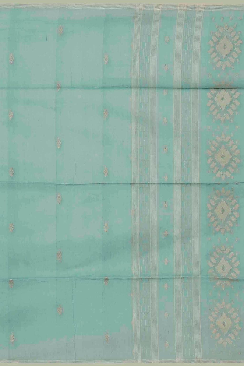 Green Bengal Cotton Saree
