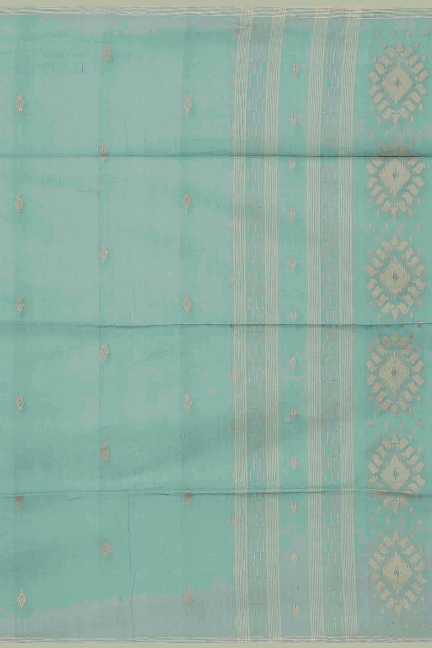 Green Bengal Cotton Saree