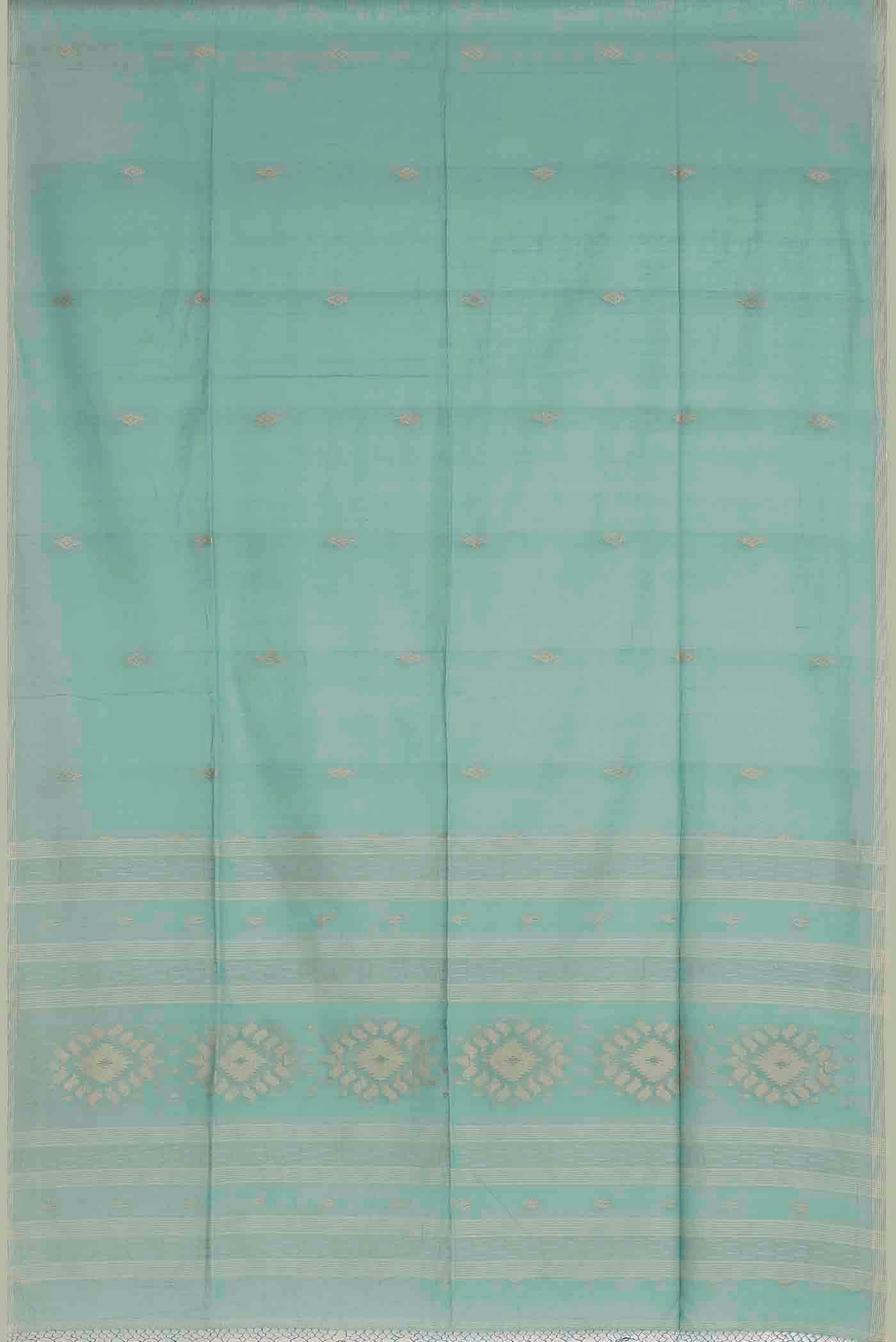 Green Bengal Cotton Saree