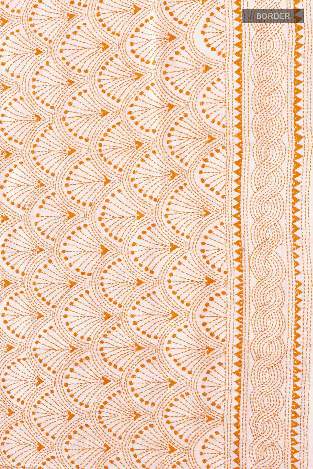 Beige Tussar Saree