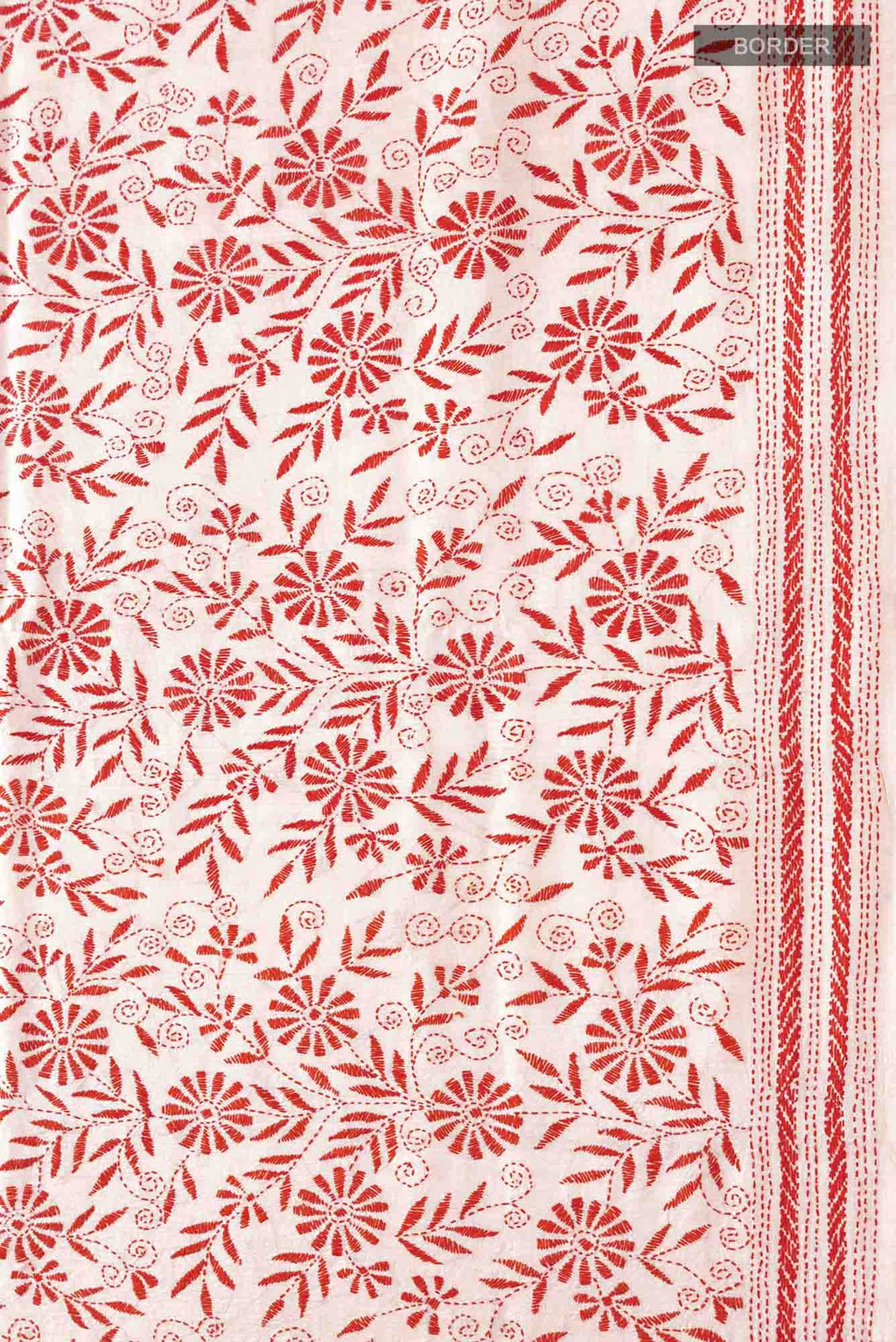 Beige Tussar Saree
