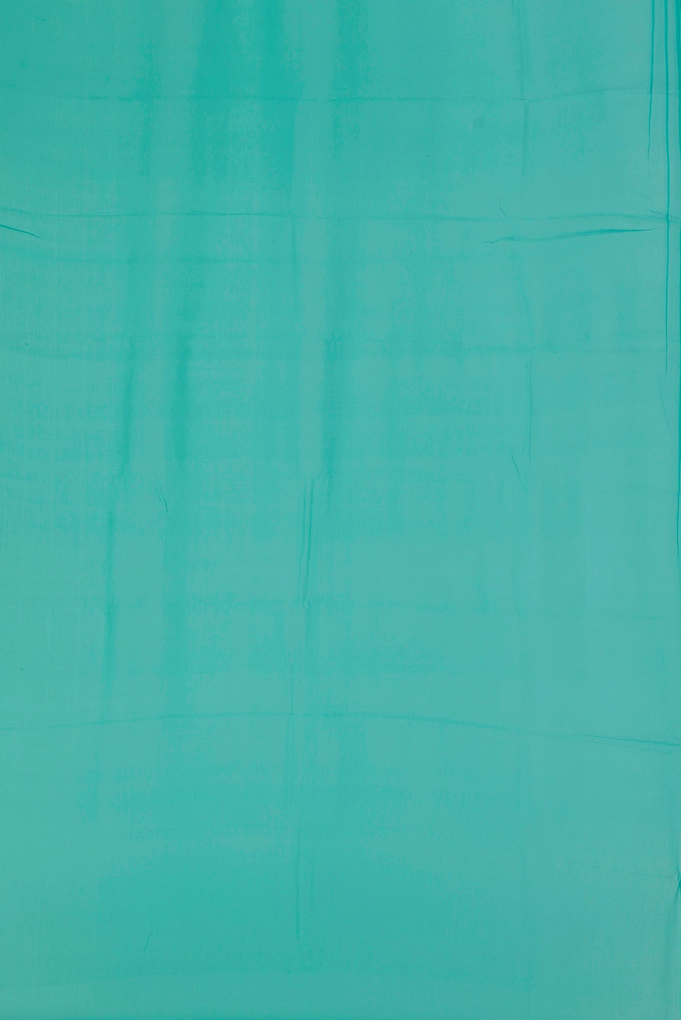 Turquoise Mysore Chiffon Saree