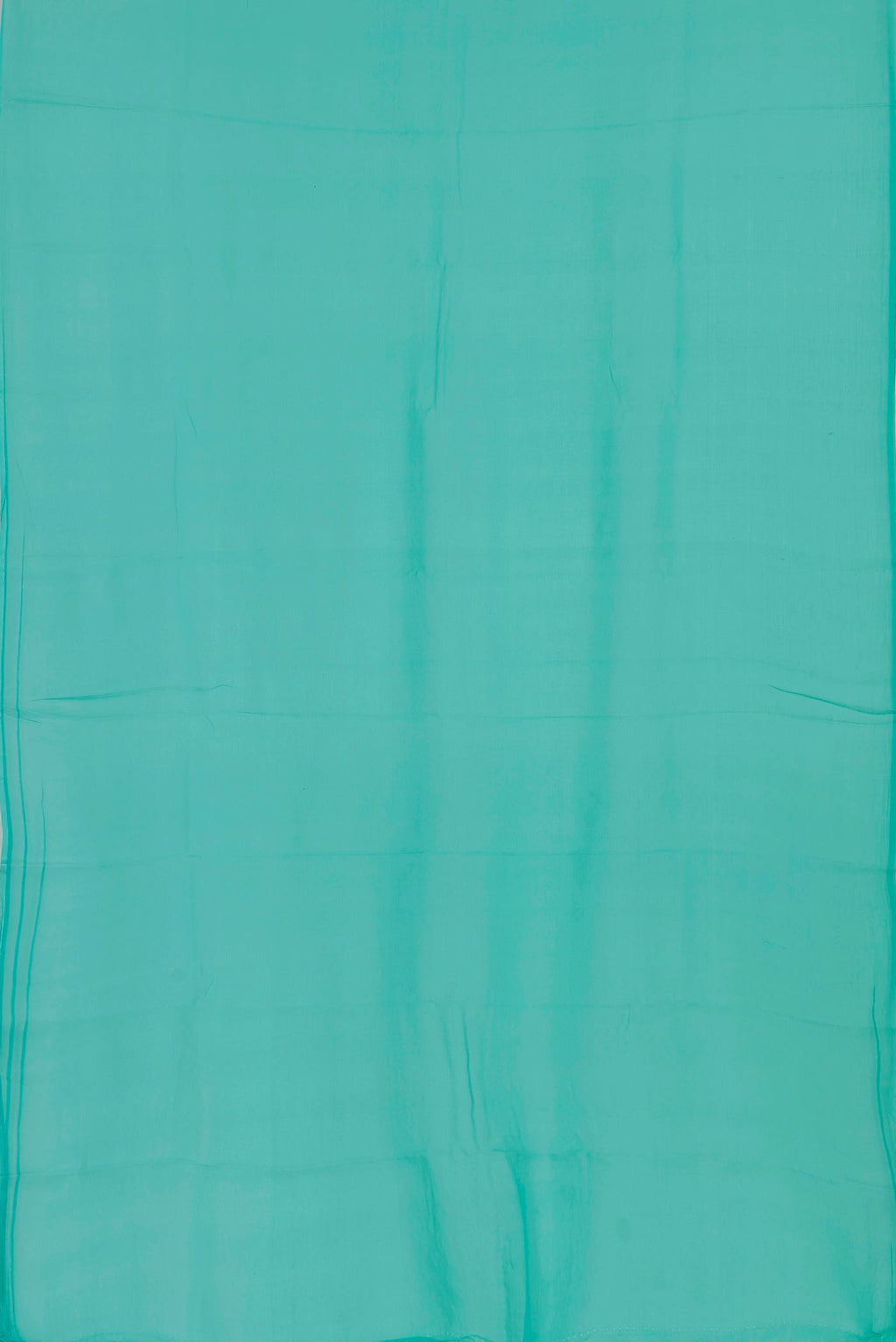 Turquoise Mysore Chiffon Saree