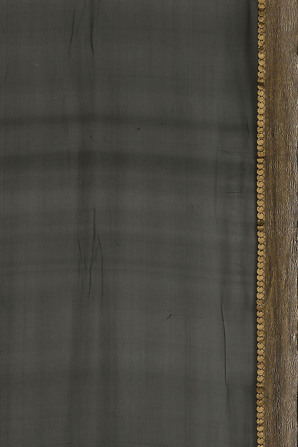 Black Mysore Chiffon Saree