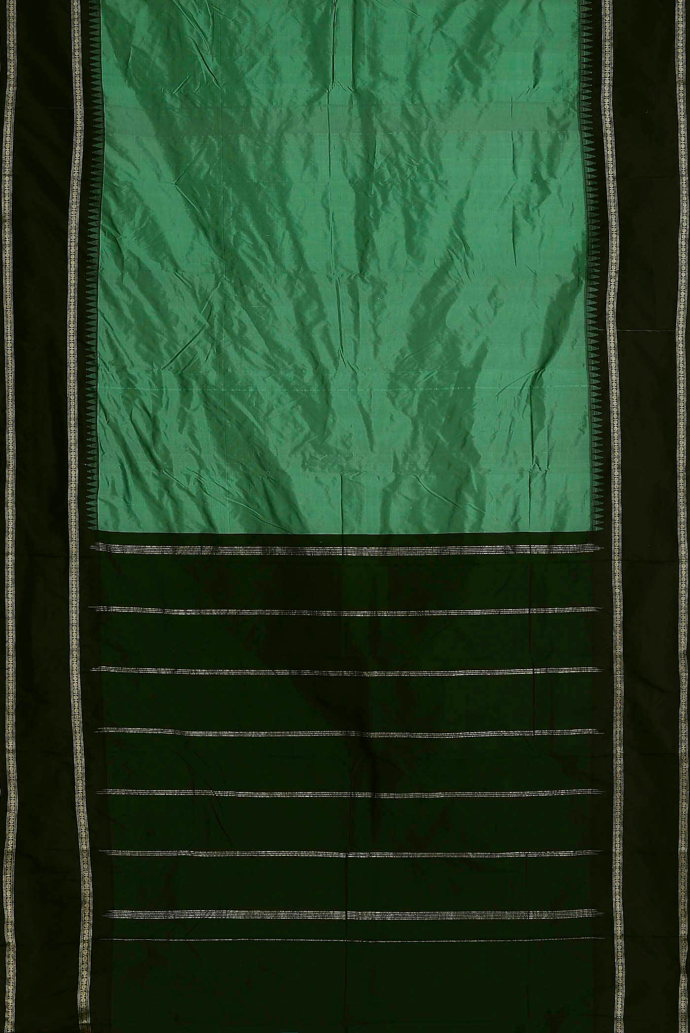 Green Blended Bangalore Silk Saree