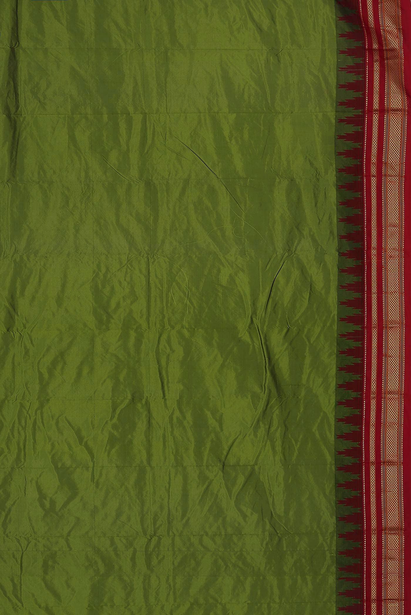 Green Blended Bangalore Silk Saree