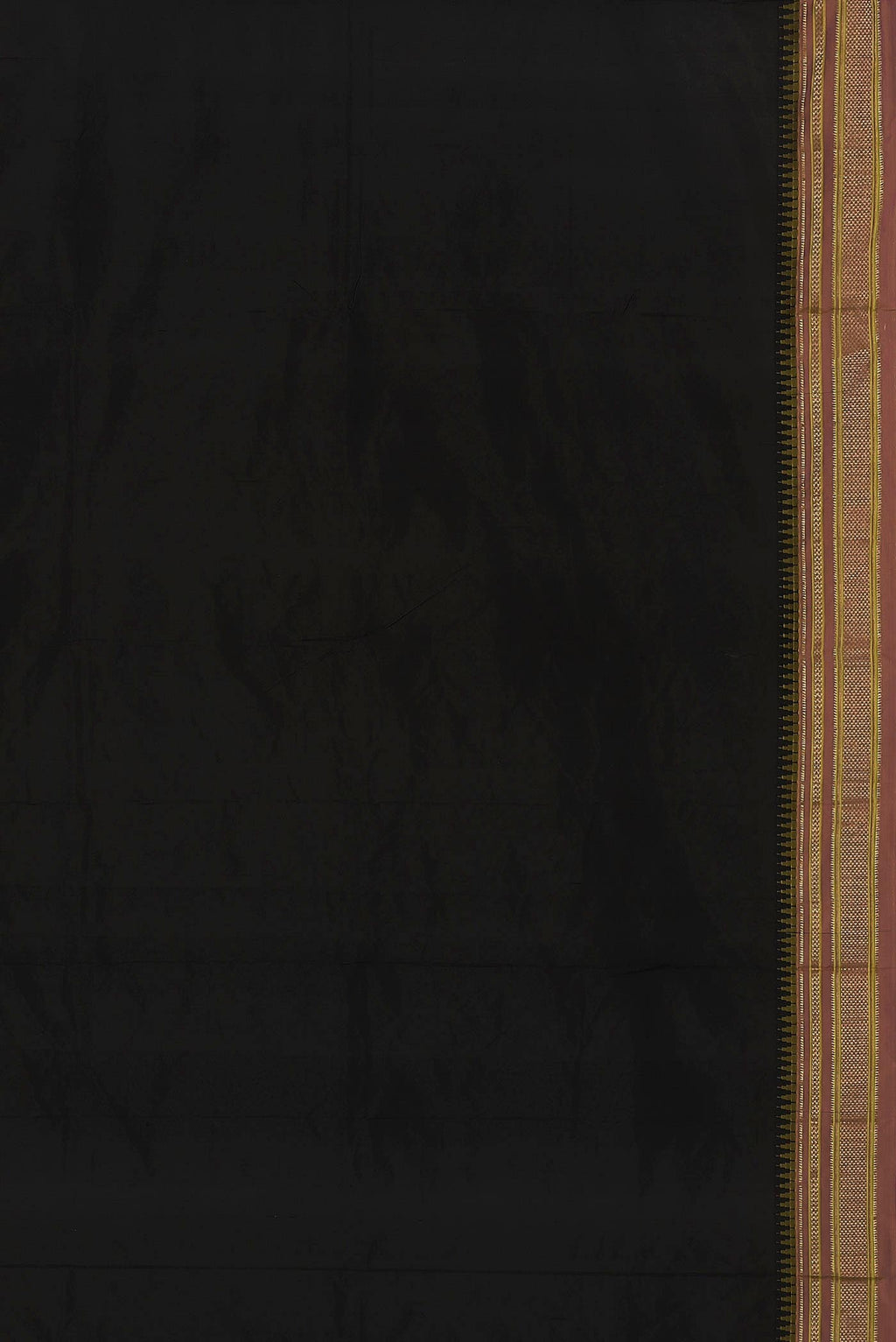 Black Blended Bangalore Silk Saree