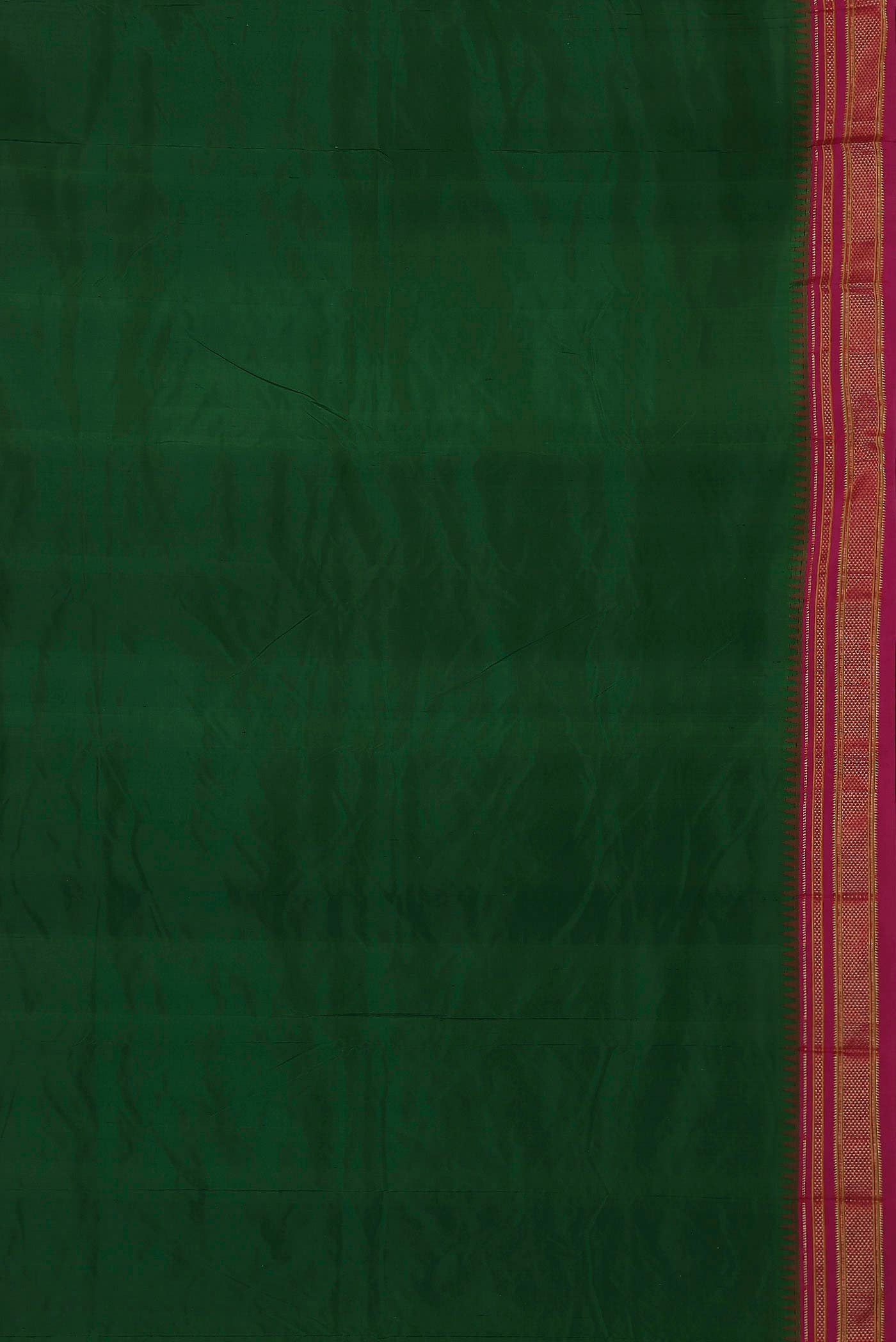 Green Blended Bangalore Silk Saree