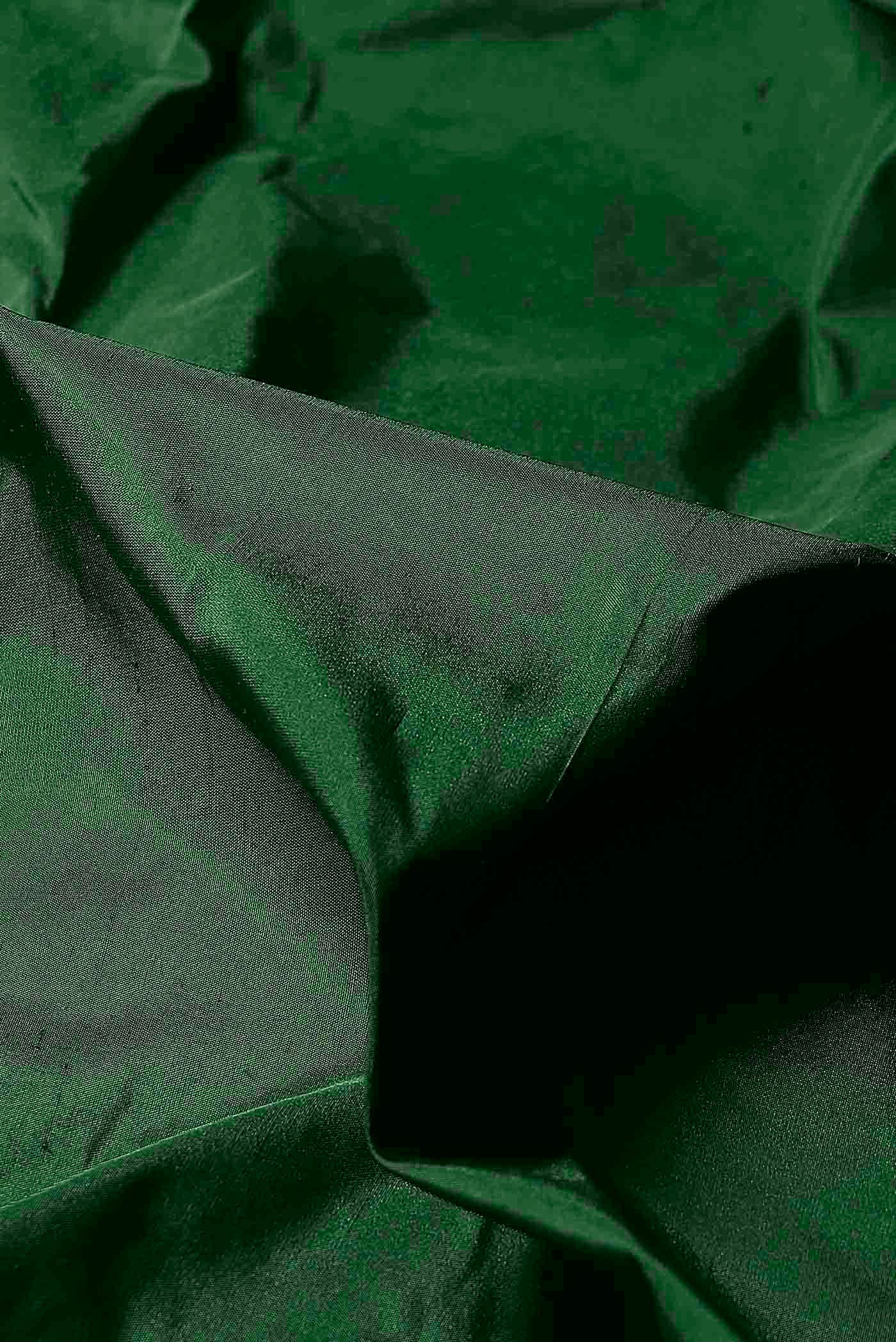 Green Blended Bangalore Silk Saree