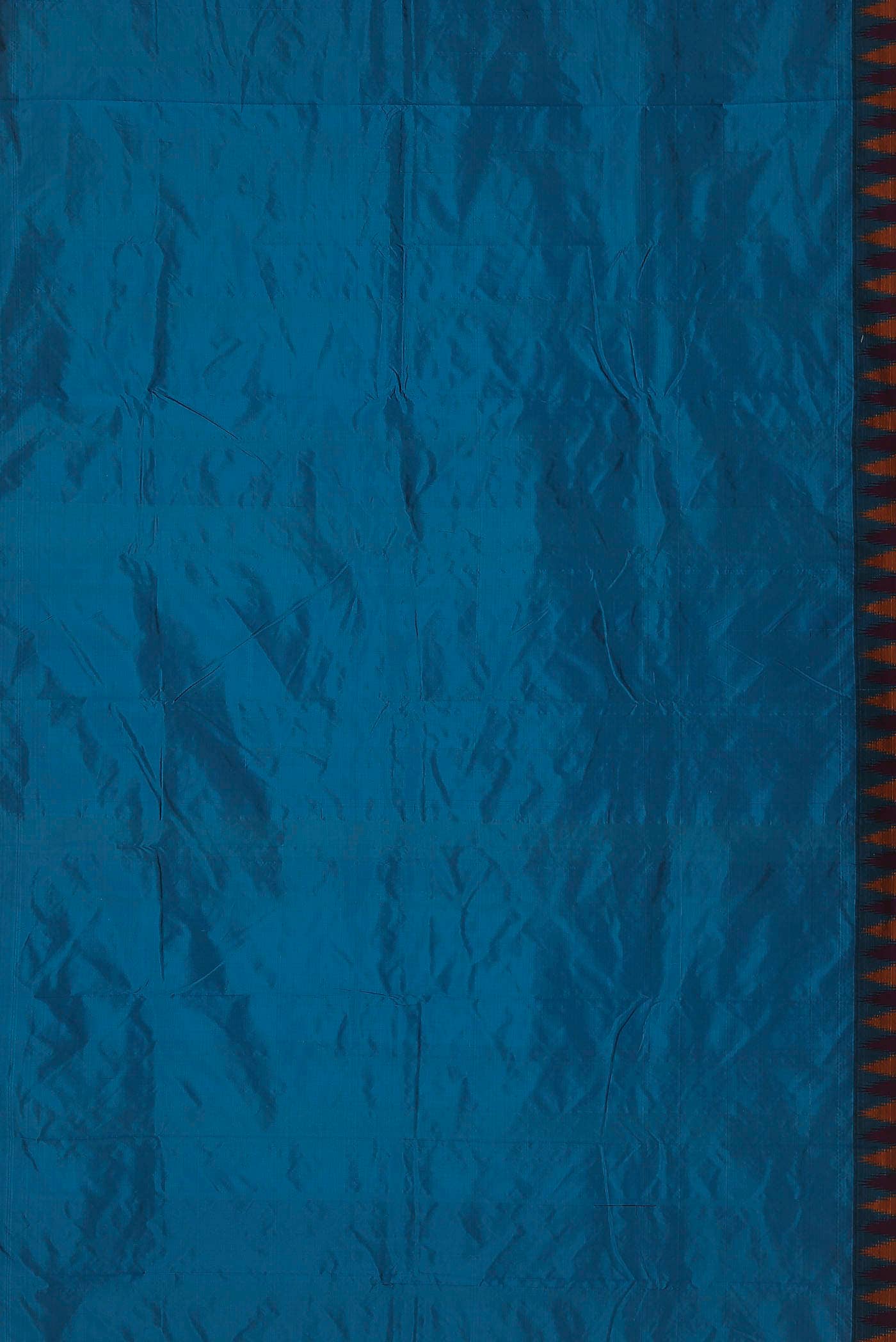 Blue Blended Bangalore Silk Saree