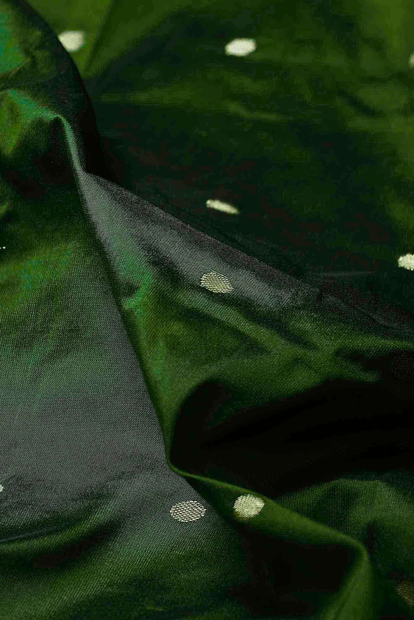Green Blended Bangalore Silk Saree
