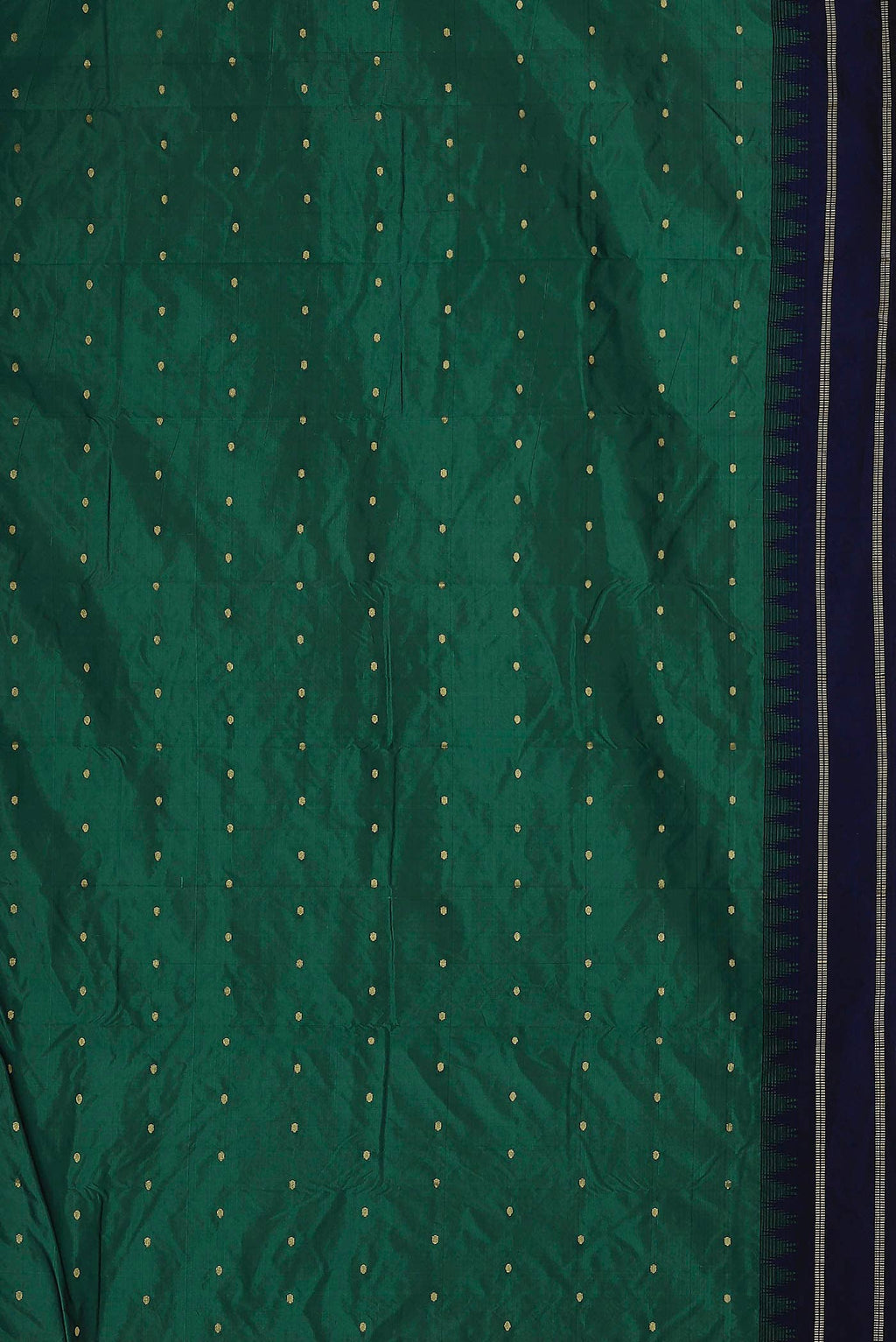 Green Blended Bangalore Silk Saree