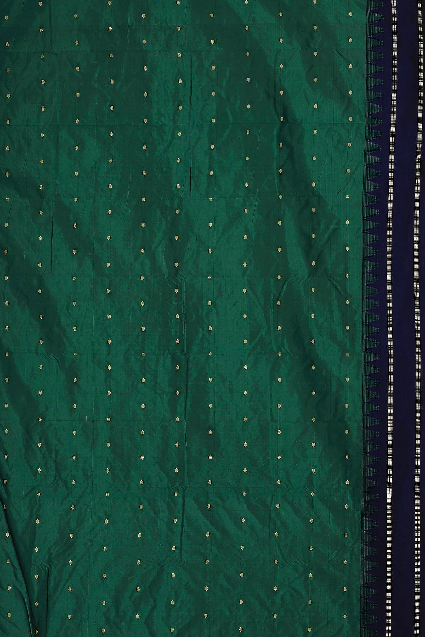 Green Blended Bangalore Silk Saree