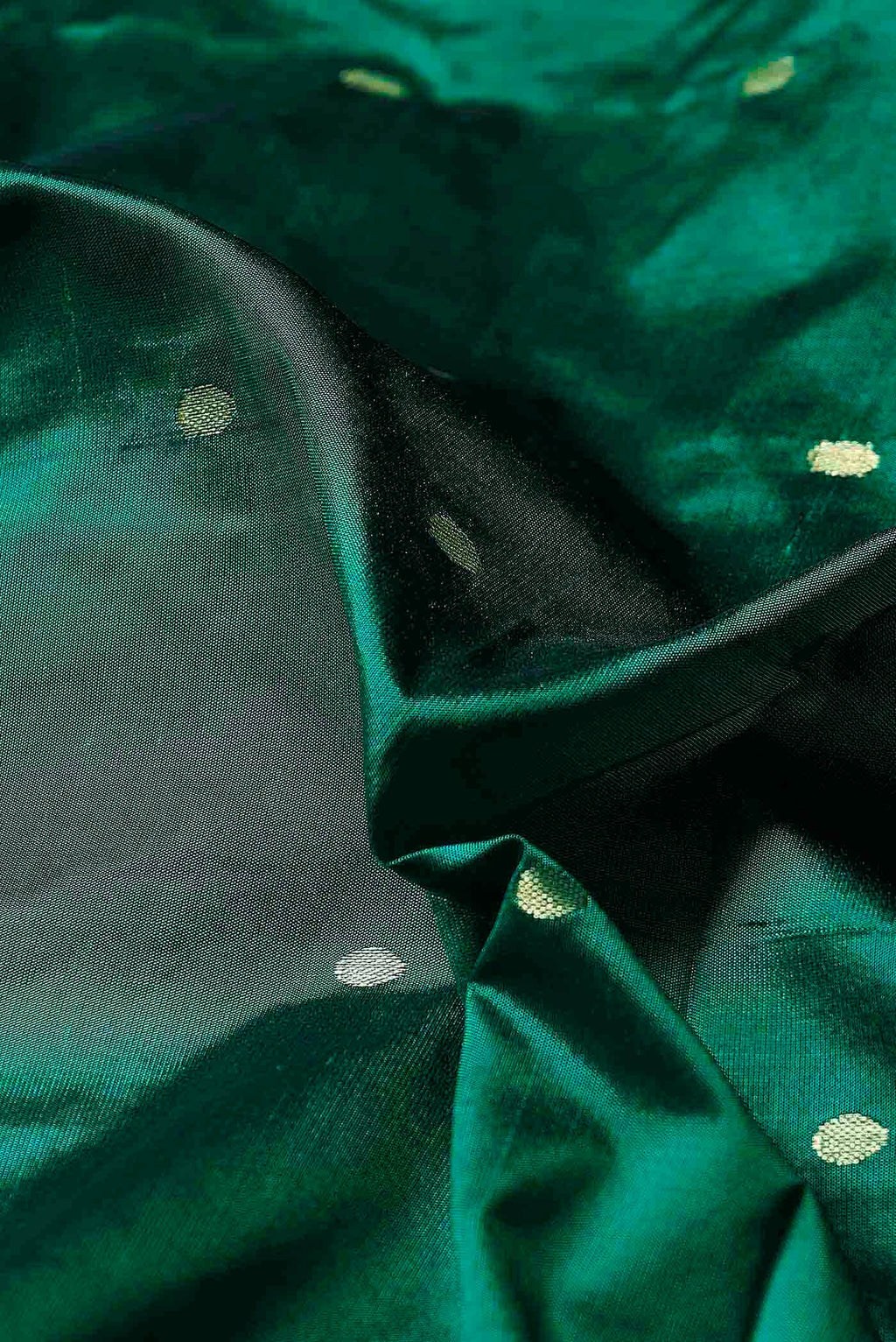 Green Blended Bangalore Silk Saree