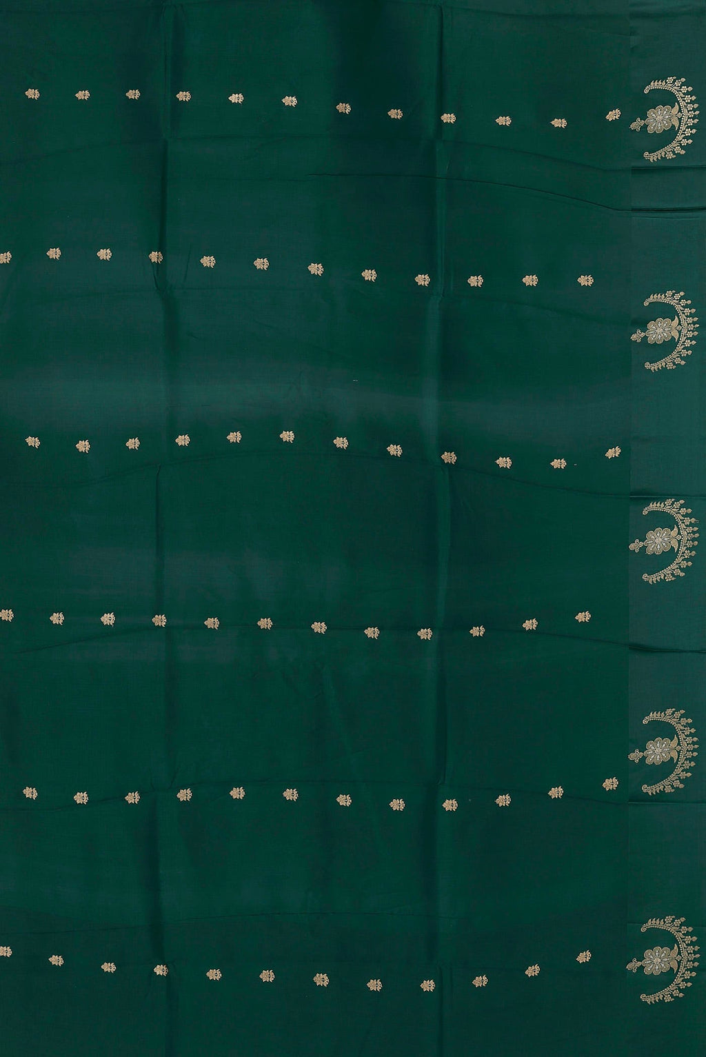 Green Banarasi Katan Silk Saree