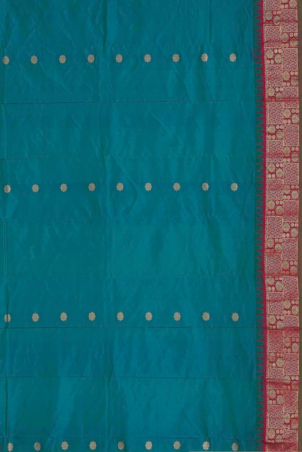 Blue Bangalore Silk Saree