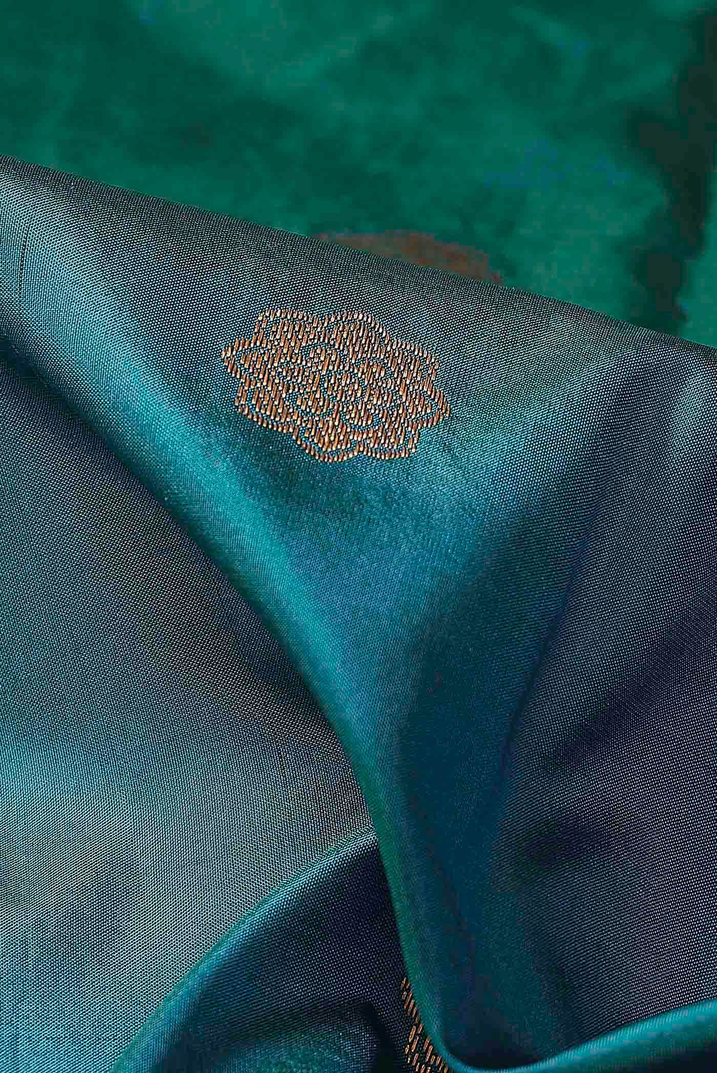 Blue Bangalore Silk Saree