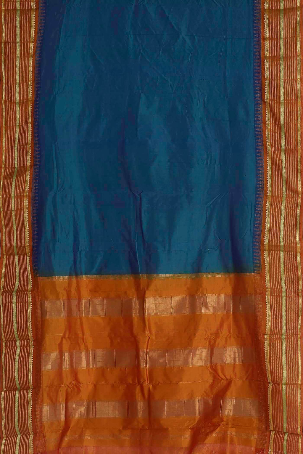 Blue Bangalore Silk Saree