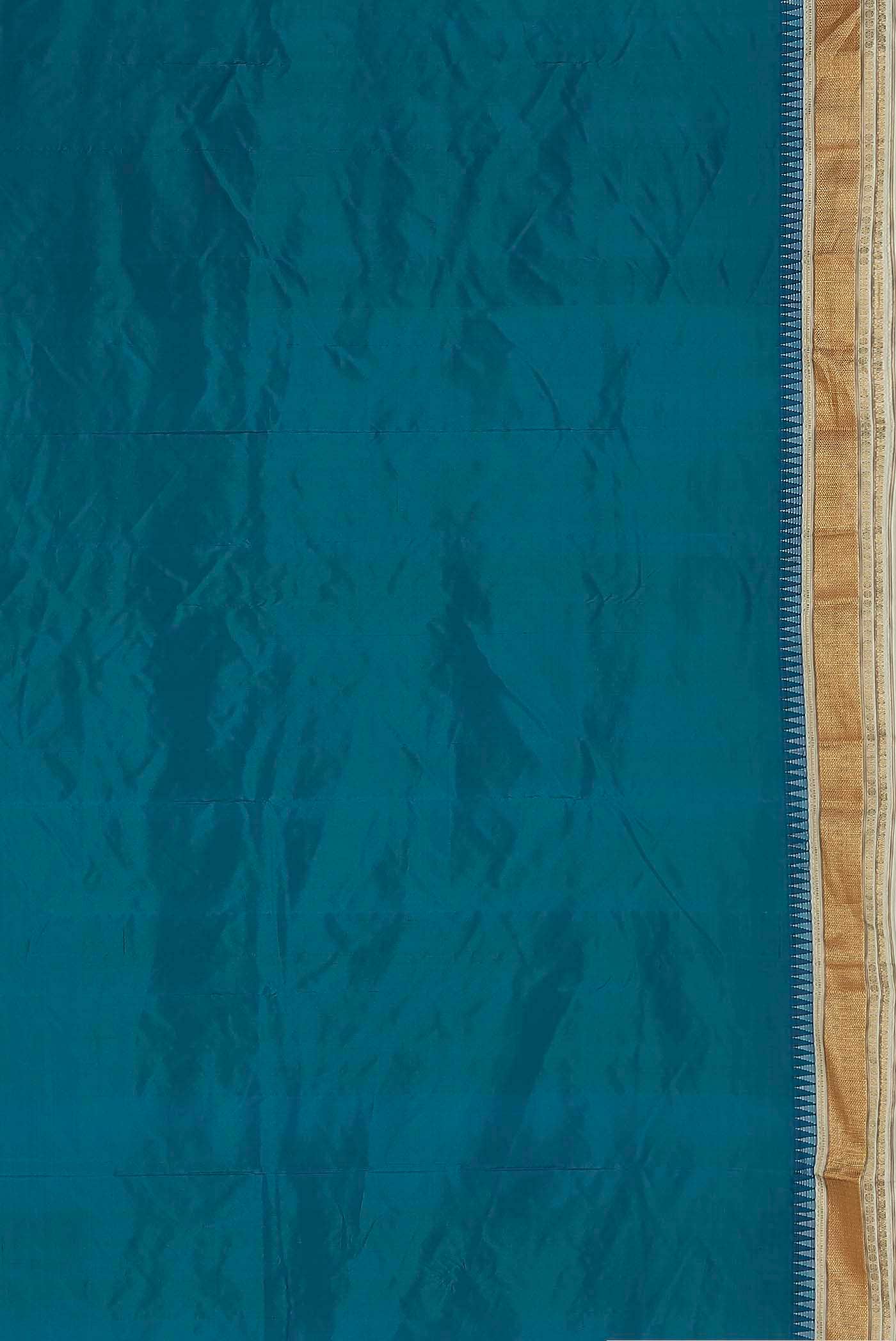 Blue Bangalore Silk Saree