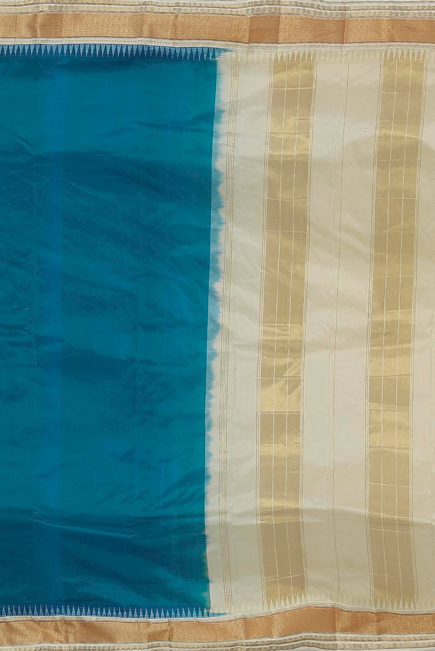 Blue Bangalore Silk Saree
