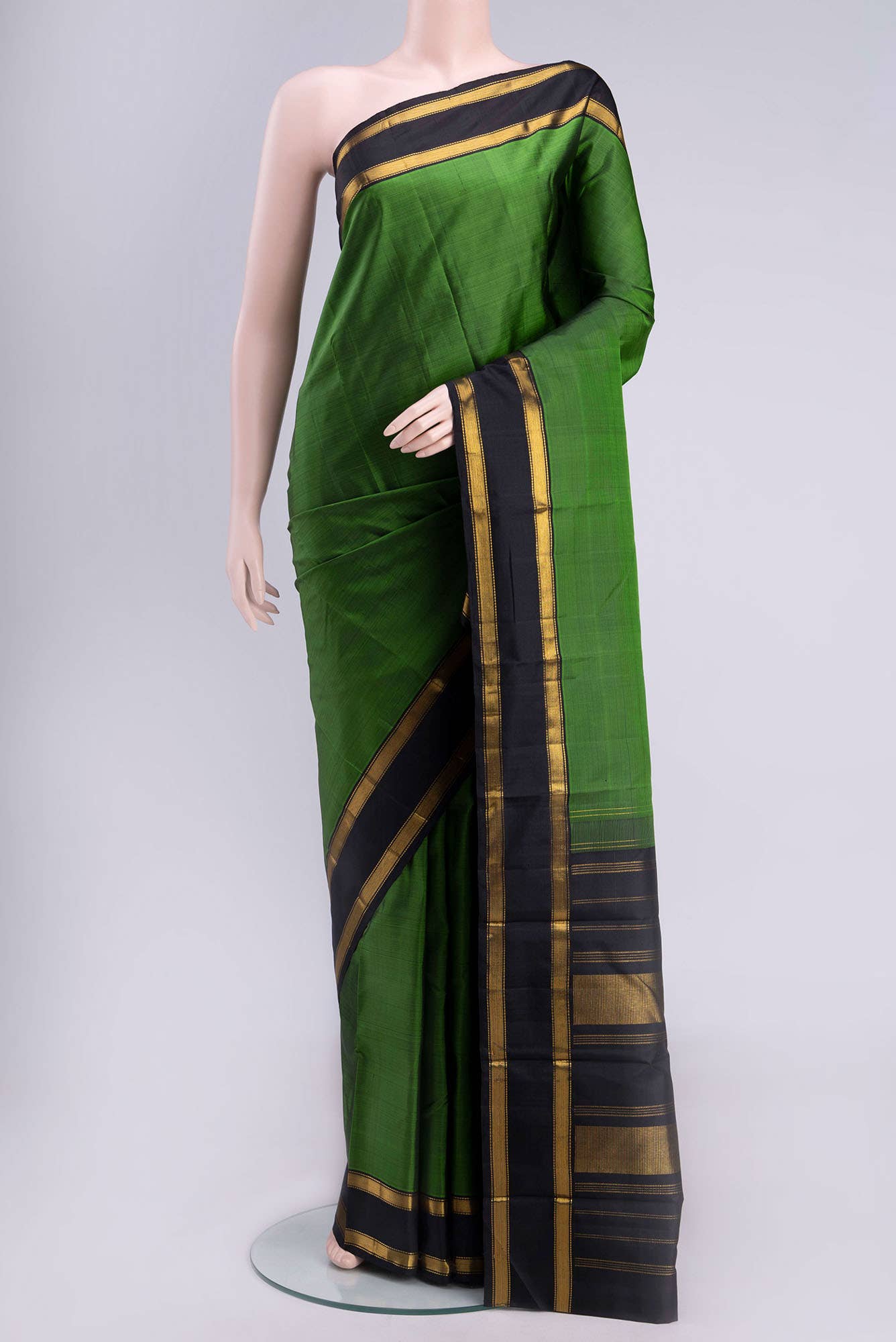 Green Kanchipuram Silk Saree