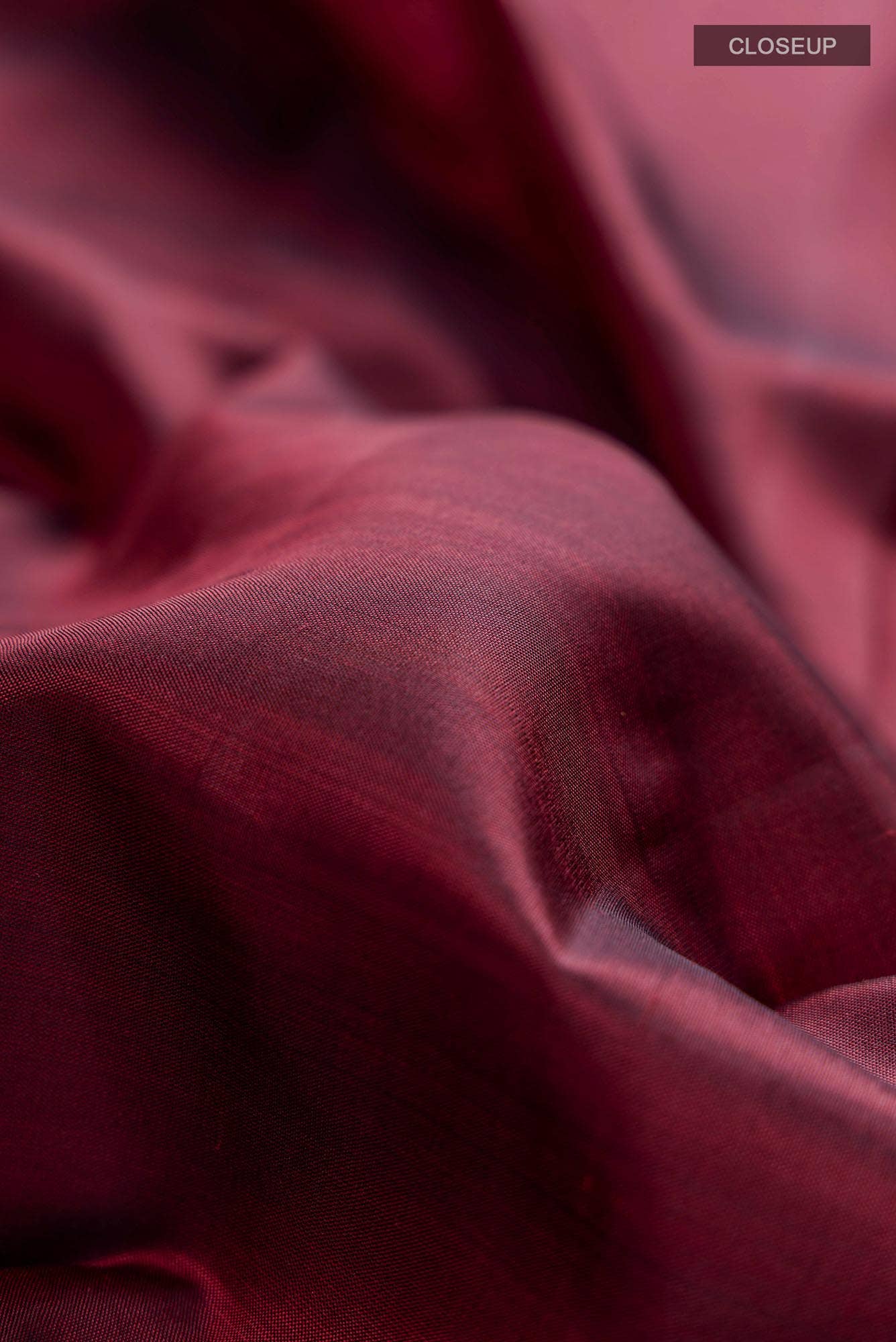 Maroon Kanchipuram Silk Saree