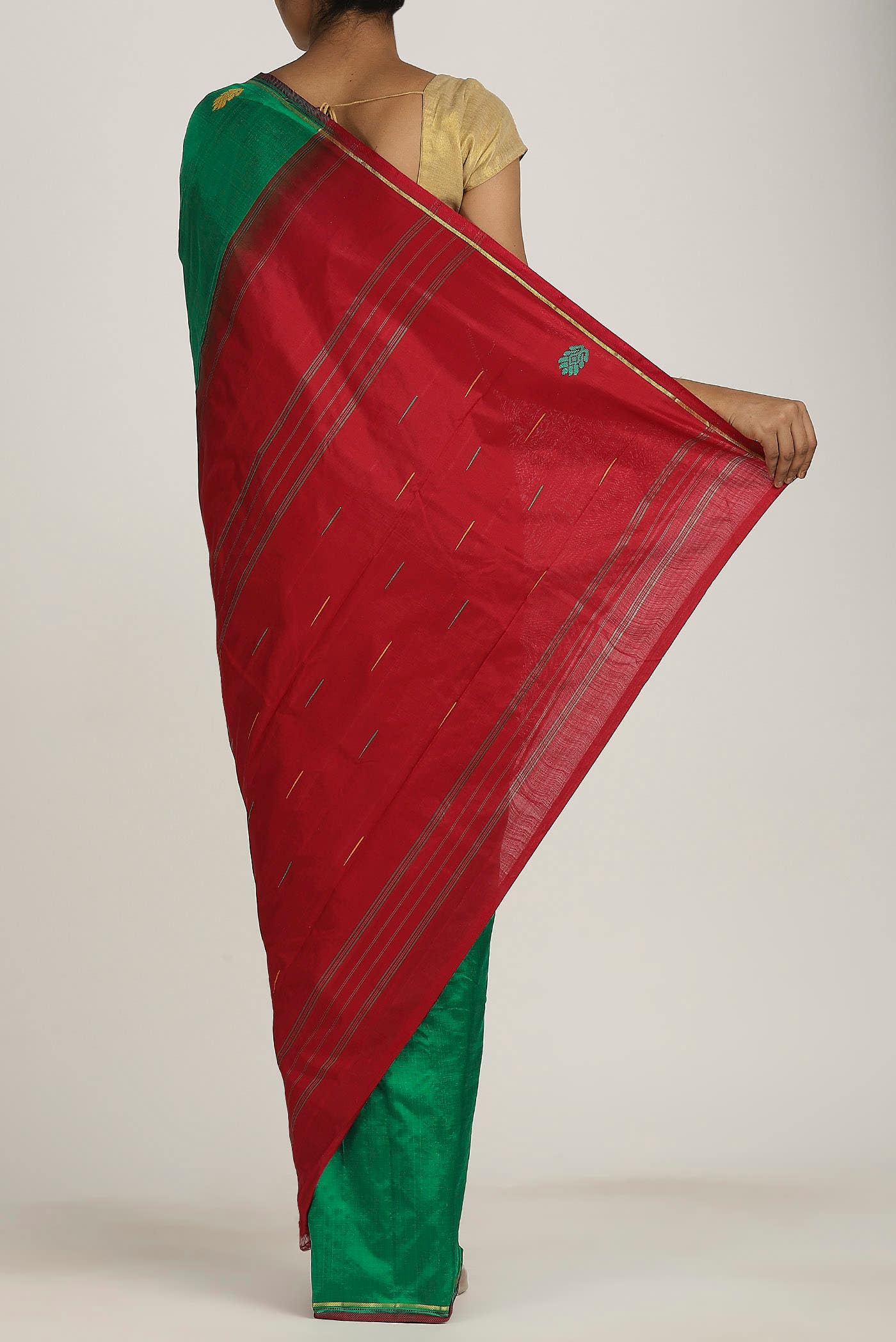 Green Kanchipuram Silk Saree