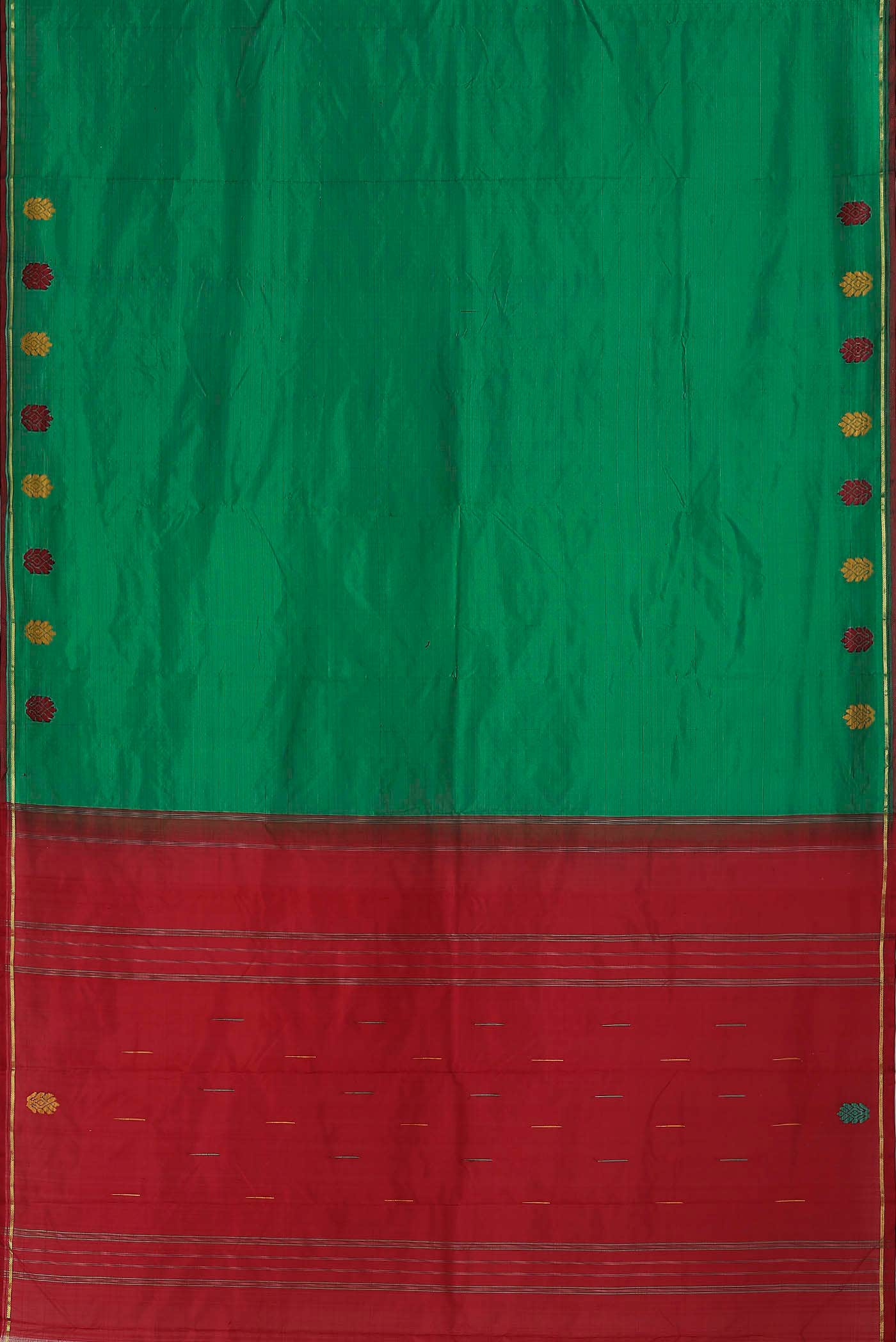 Green Kanchipuram Silk Saree
